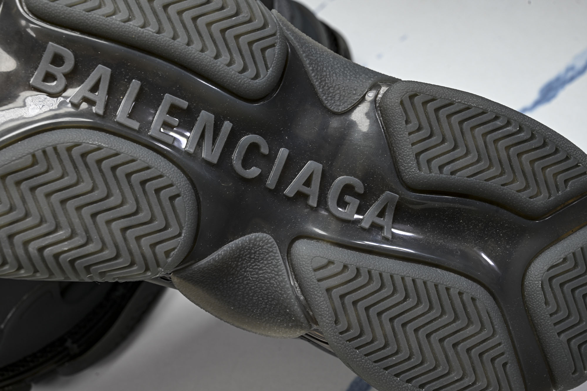 纯原 Balenciaga Triple S 3.0 巴黎世家三代复古休闲跑鞋 全组合氮气水晶大底W2GA1-1801 
