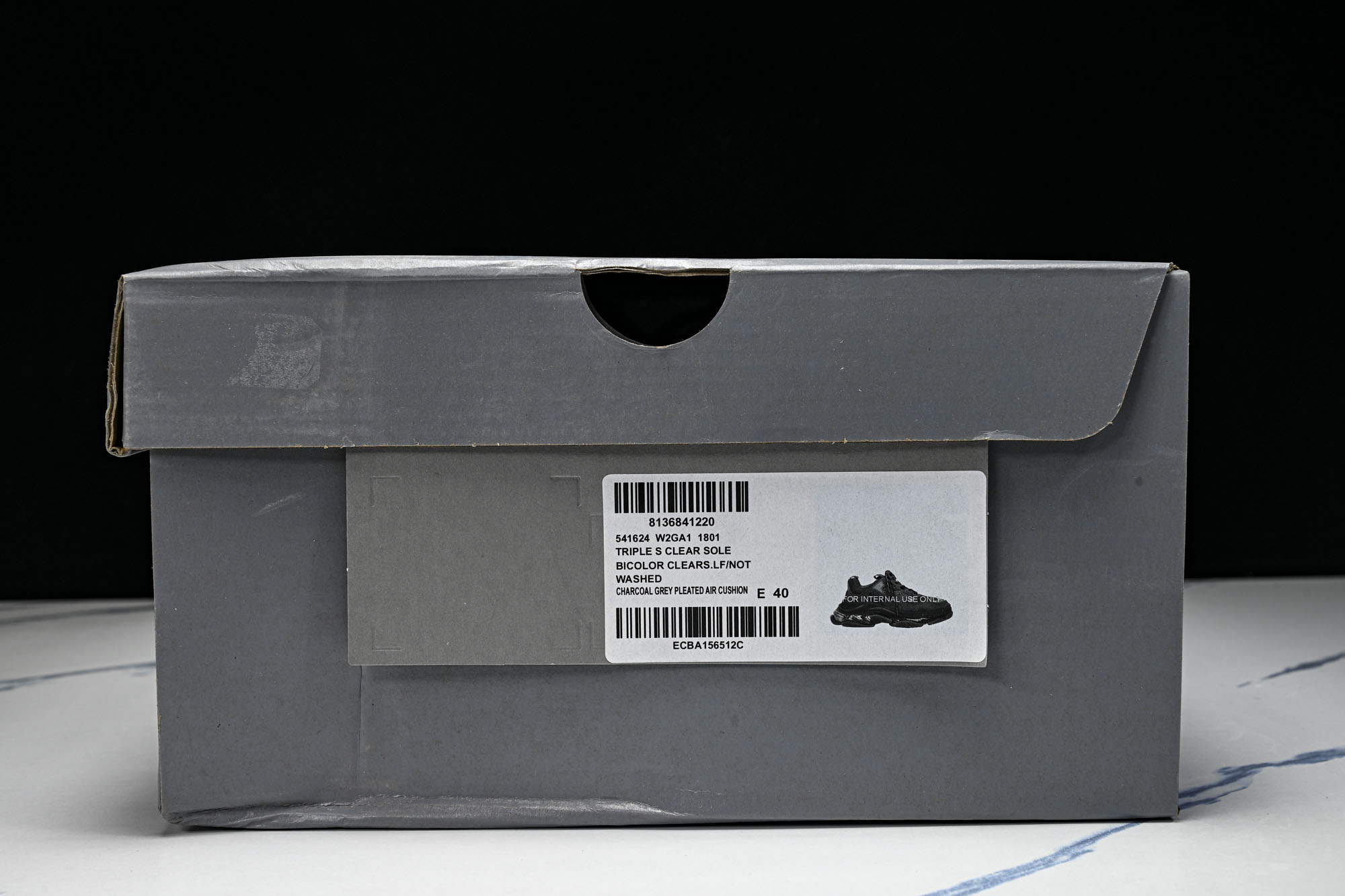 纯原 Balenciaga Triple S 3.0 巴黎世家三代复古休闲跑鞋 全组合氮气水晶大底W2GA1-1801 