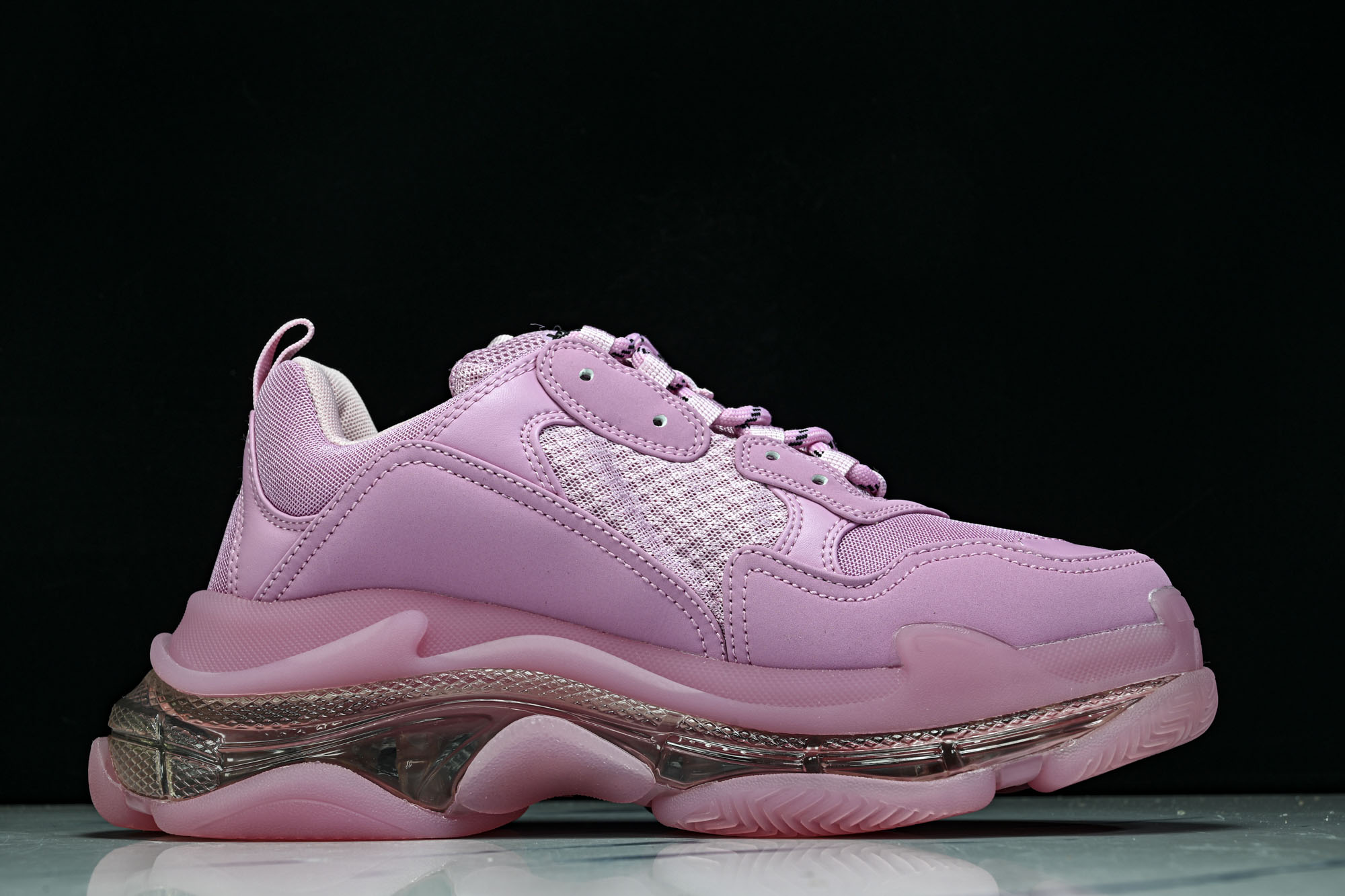 纯原 Balenciaga Triple S 3.0 巴黎世家三代复古休闲跑鞋 全组合氮气水晶大底W2GA1-5760 