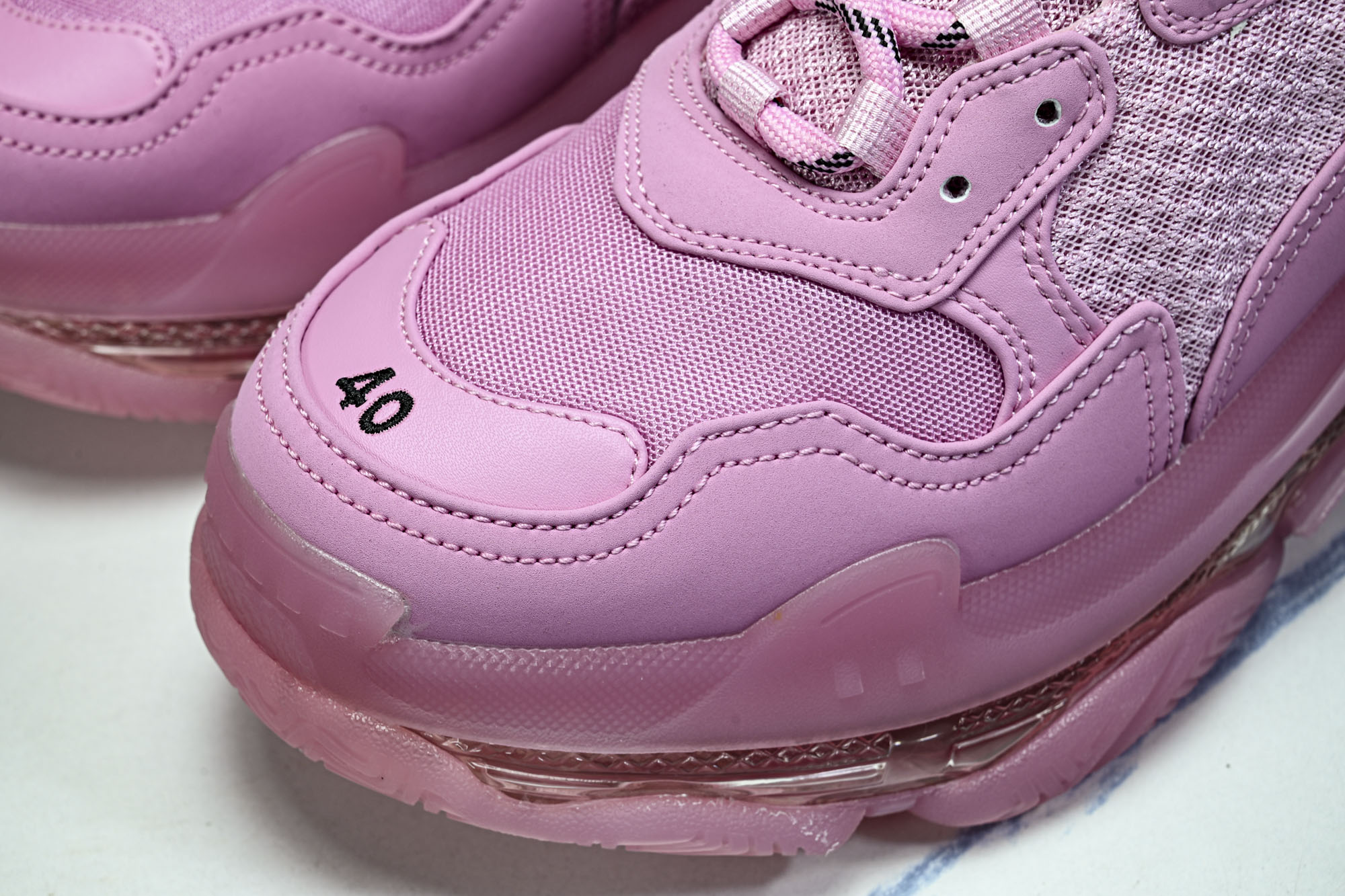 纯原 Balenciaga Triple S 3.0 巴黎世家三代复古休闲跑鞋 全组合氮气水晶大底W2GA1-5760 