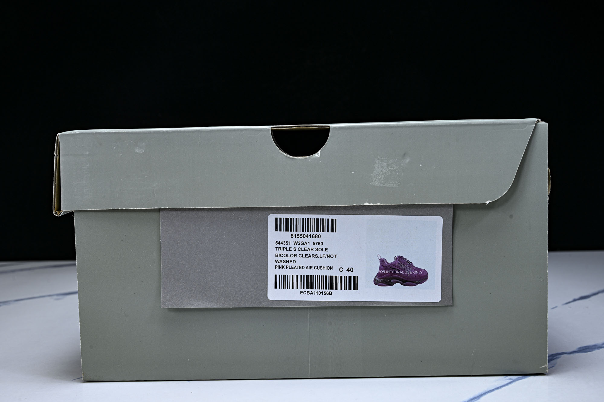 纯原 Balenciaga Triple S 3.0 巴黎世家三代复古休闲跑鞋 全组合氮气水晶大底W2GA1-5760 