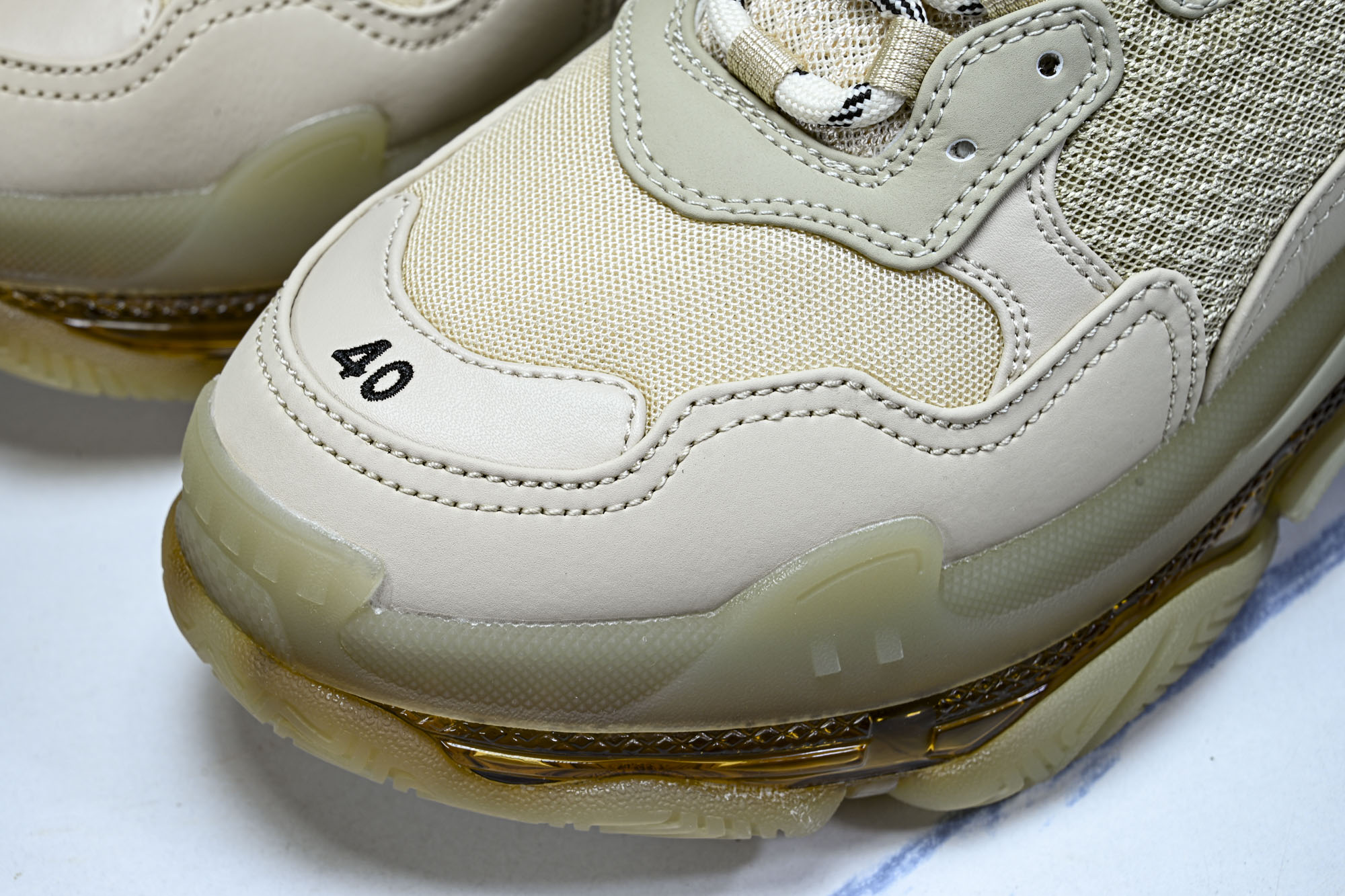 纯原 Balenciaga Triple S 3.0 巴黎世家三代复古休闲跑鞋 全组合氮气水晶大底W2GA1-9100 
