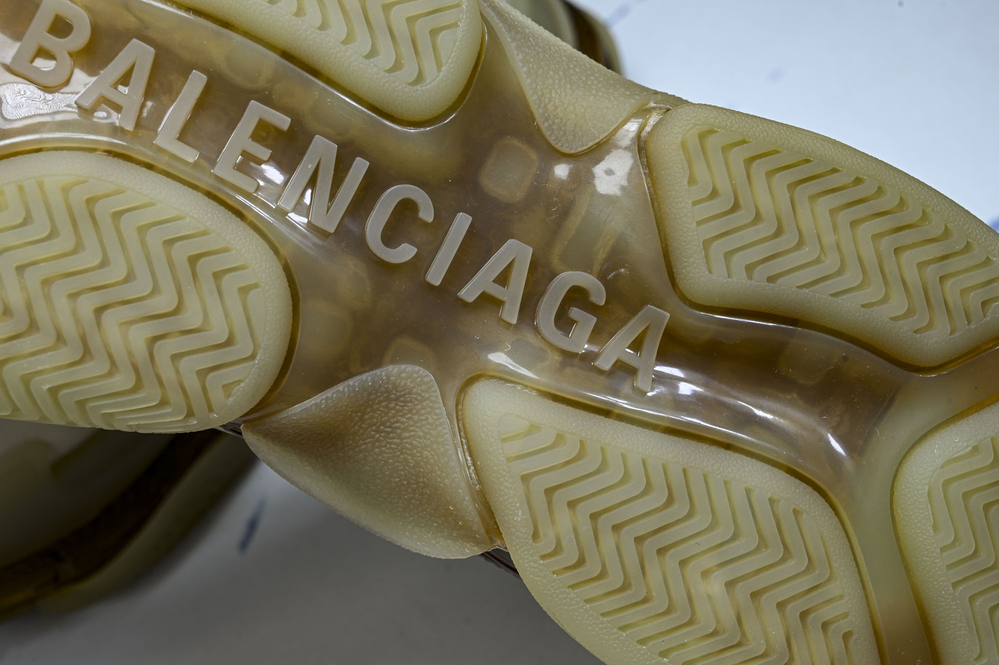 纯原 Balenciaga Triple S 3.0 巴黎世家三代复古休闲跑鞋 全组合氮气水晶大底W2GA1-9100 