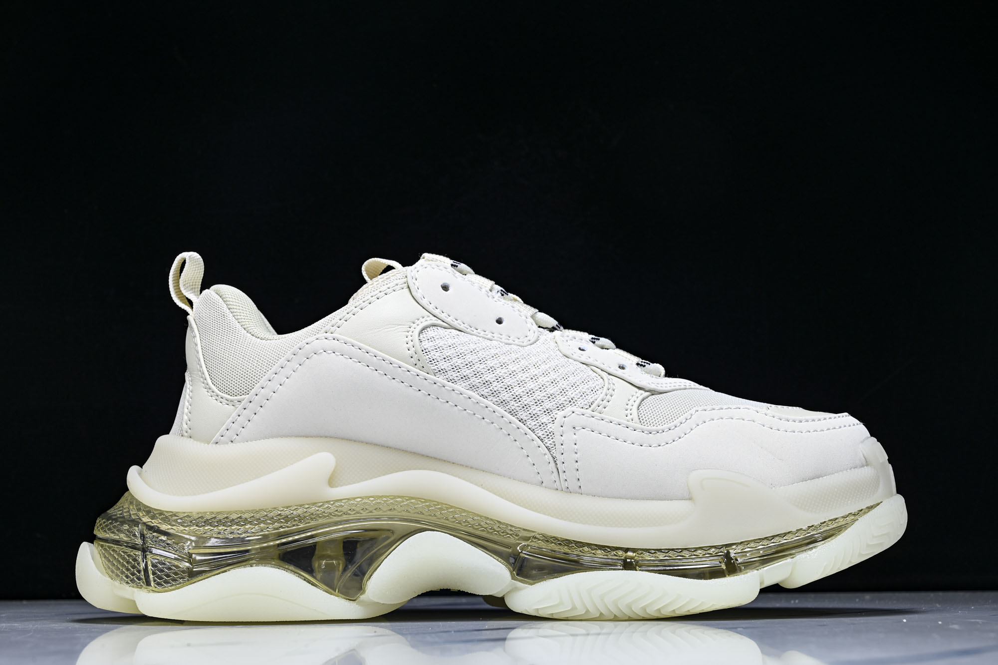 纯原 Balenciaga Triple S 3.0 巴黎世家三代复古休闲跑鞋 全组合氮气水晶大底W2GA3-9103 