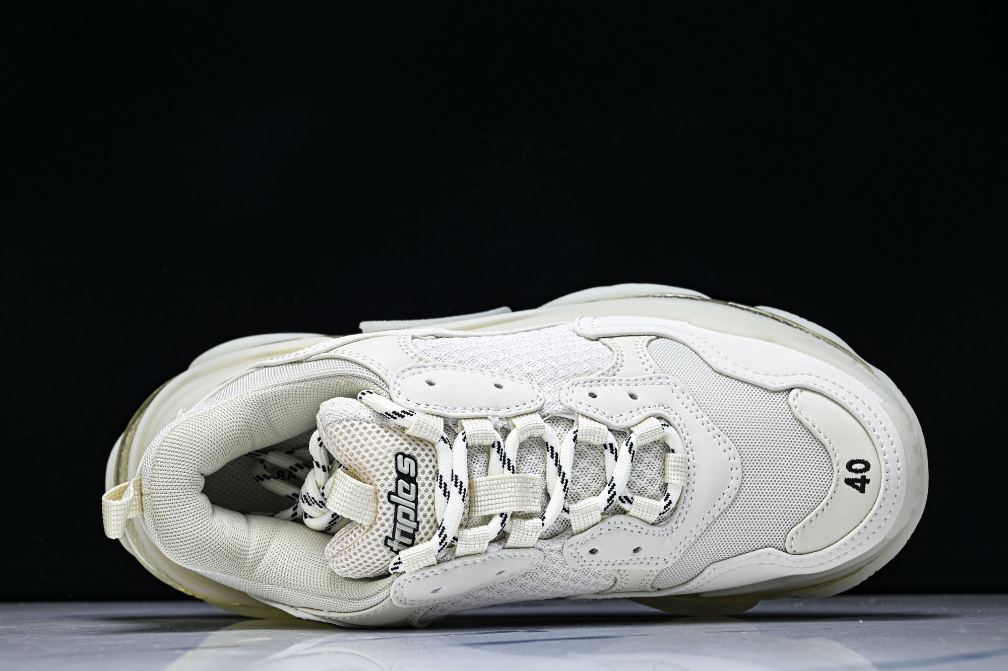 纯原 Balenciaga Triple S 3.0 巴黎世家三代复古休闲跑鞋 全组合氮气水晶大底W2GA3-9103 