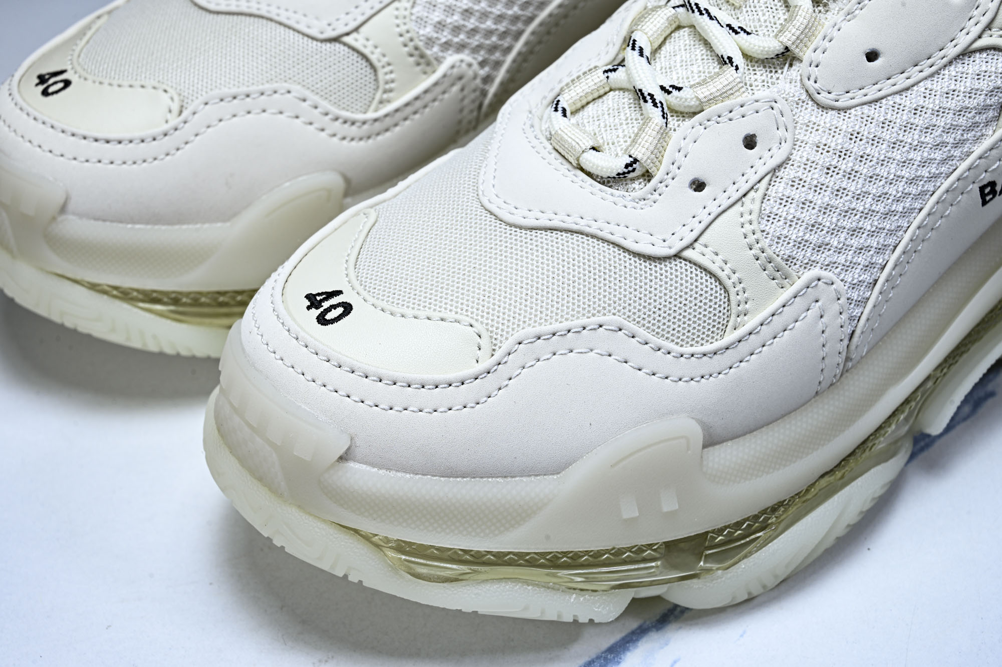 纯原 Balenciaga Triple S 3.0 巴黎世家三代复古休闲跑鞋 全组合氮气水晶大底W2GA3-9103 