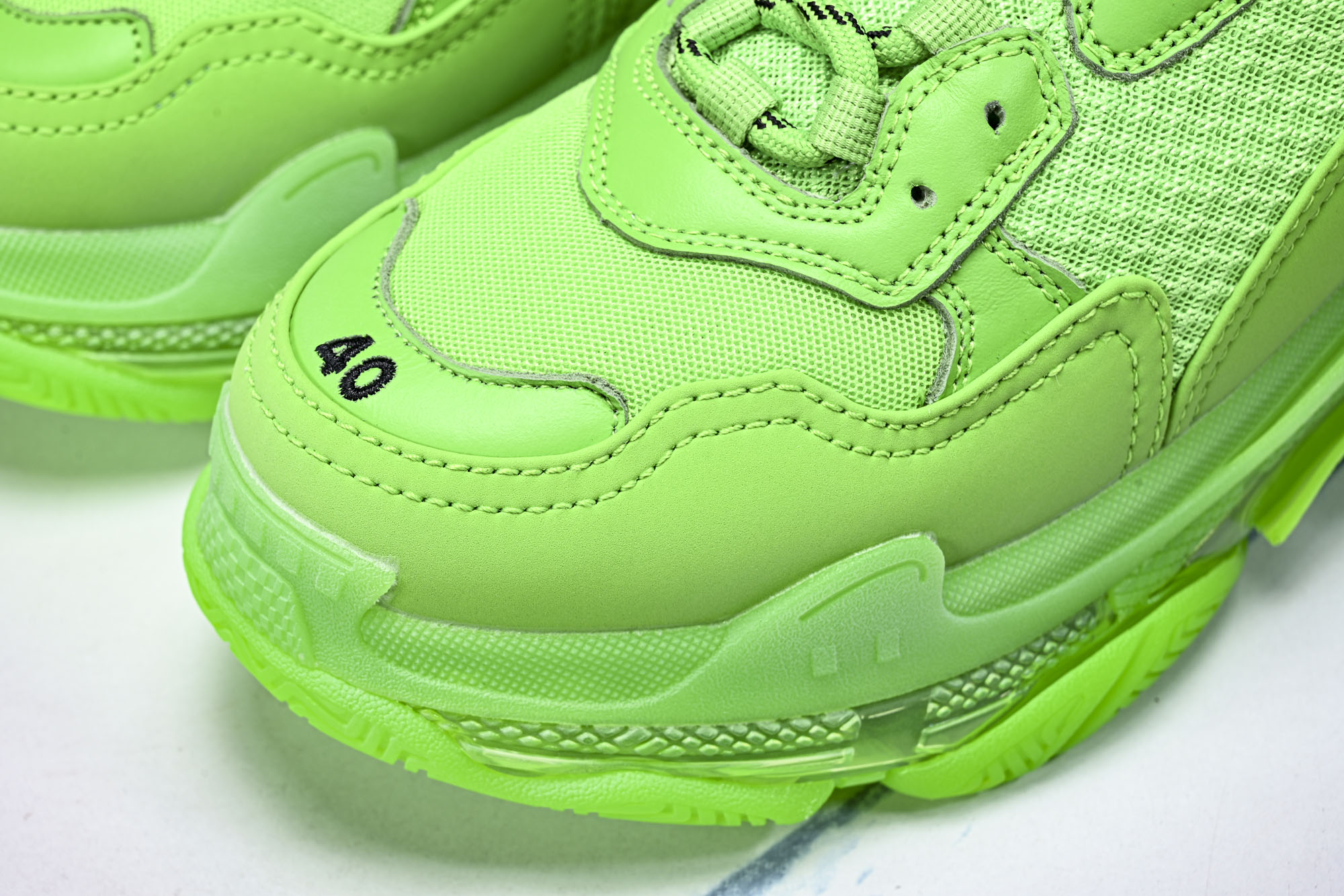 纯原 Balenciaga Triple S 3.0 巴黎世家三代复古休闲跑鞋 全组合氮气水晶大底W2GR1-3801 