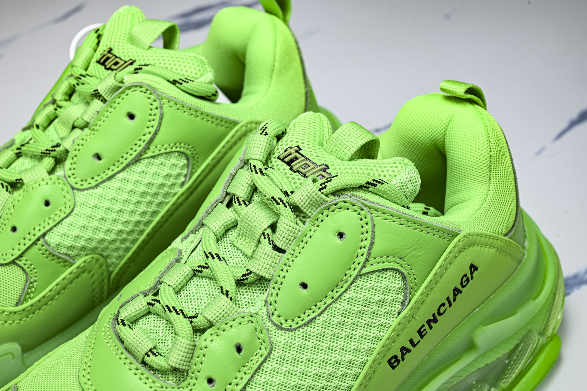 纯原 Balenciaga Triple S 3.0 巴黎世家三代复古休闲跑鞋 全组合氮气水晶大底W2GR1-3801 