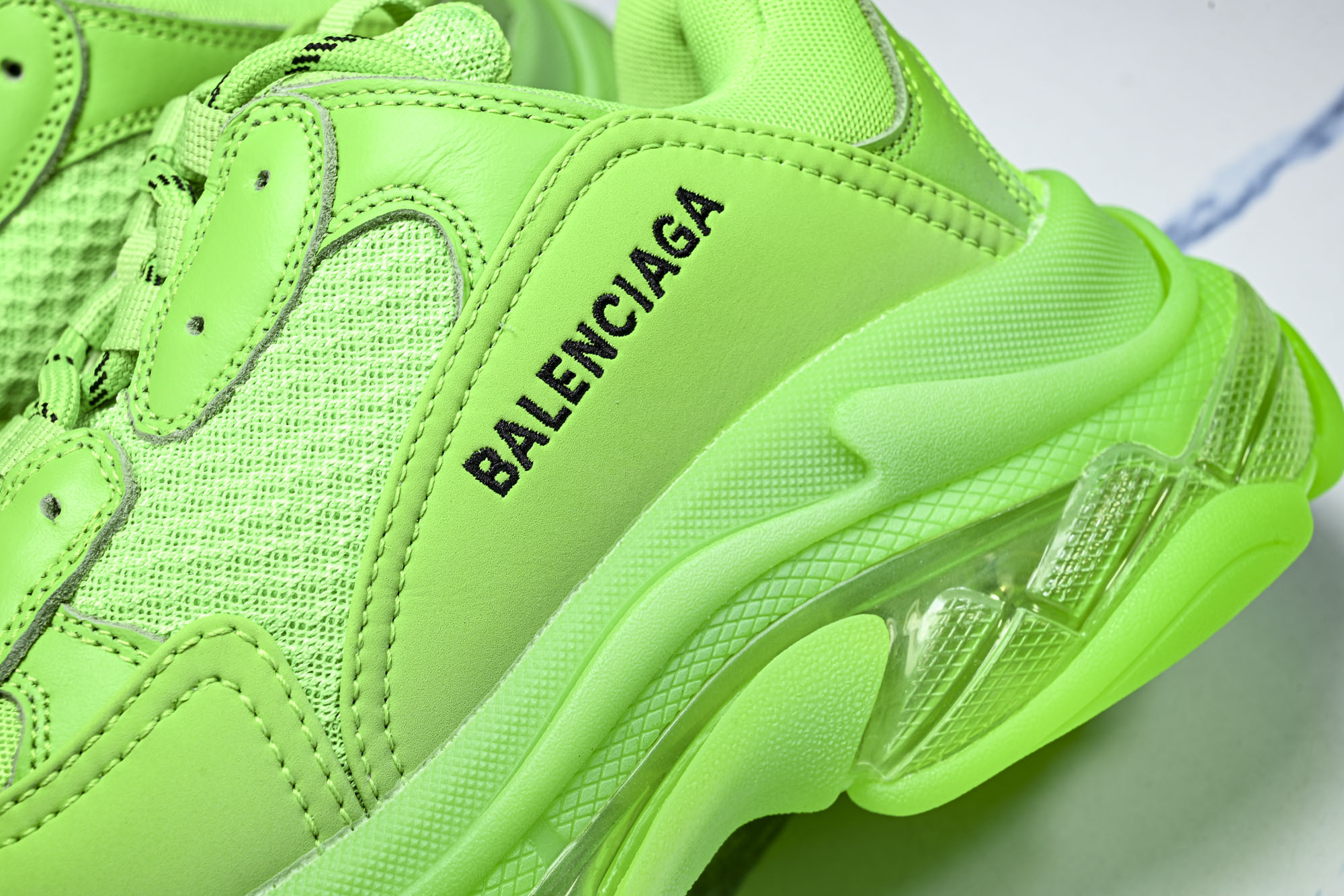 纯原 Balenciaga Triple S 3.0 巴黎世家三代复古休闲跑鞋 全组合氮气水晶大底W2GR1-3801 