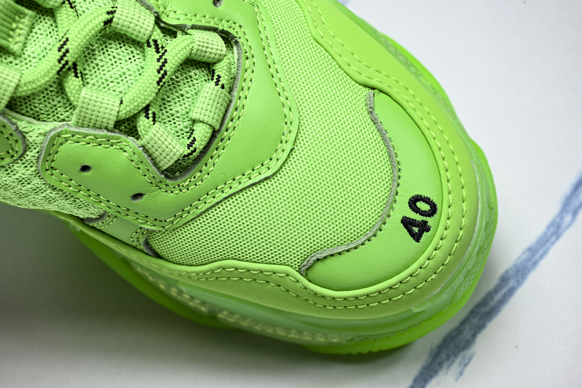 纯原 Balenciaga Triple S 3.0 巴黎世家三代复古休闲跑鞋 全组合氮气水晶大底W2GR1-3801 