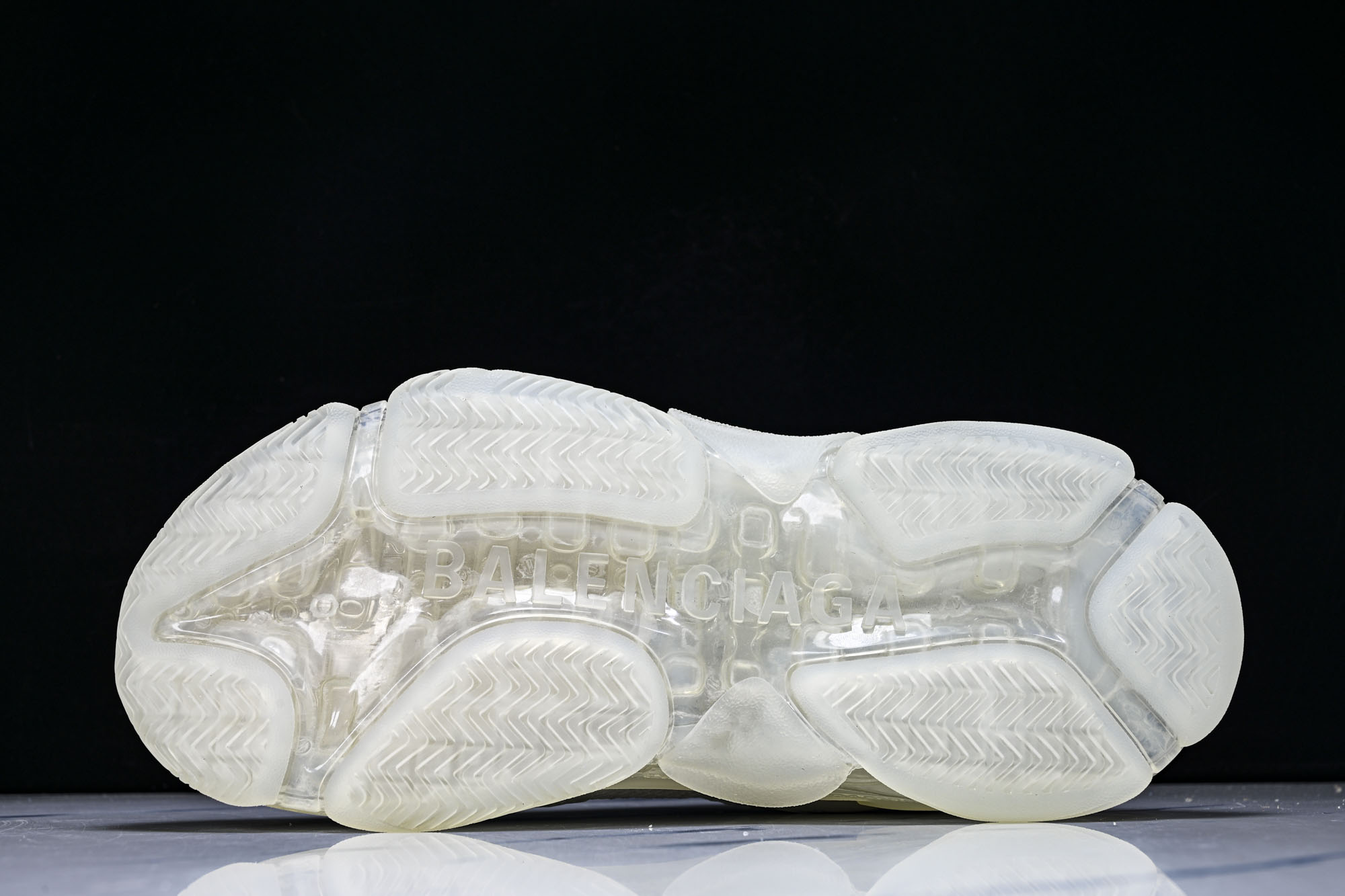 纯原 Balenciaga Triple S 3.0 巴黎世家三代复古休闲跑鞋 全组合氮气水晶大底W09E1-9000 
