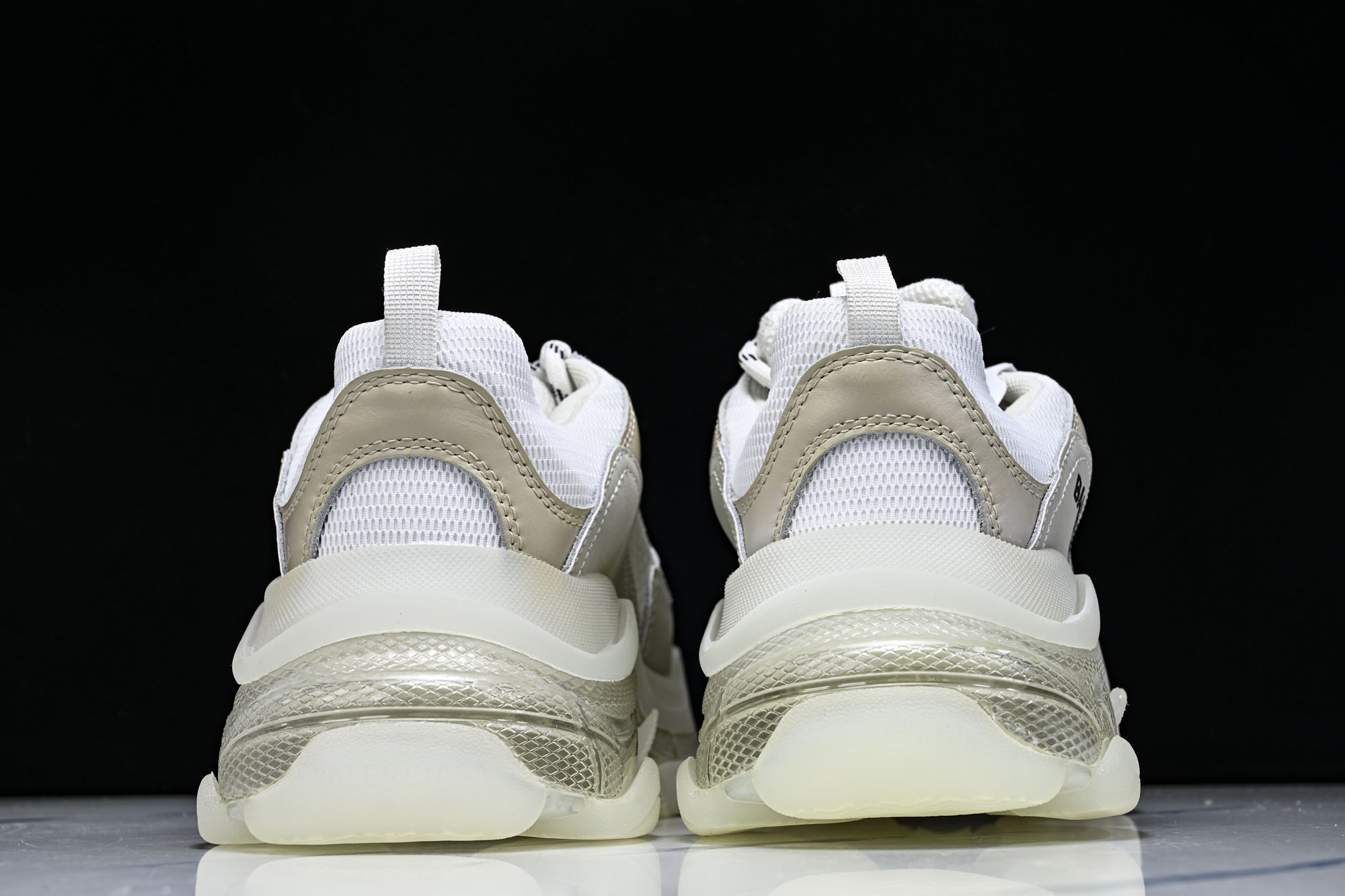 纯原 Balenciaga Triple S 3.0 巴黎世家三代复古休闲跑鞋 全组合氮气水晶大底W09E1-9000 