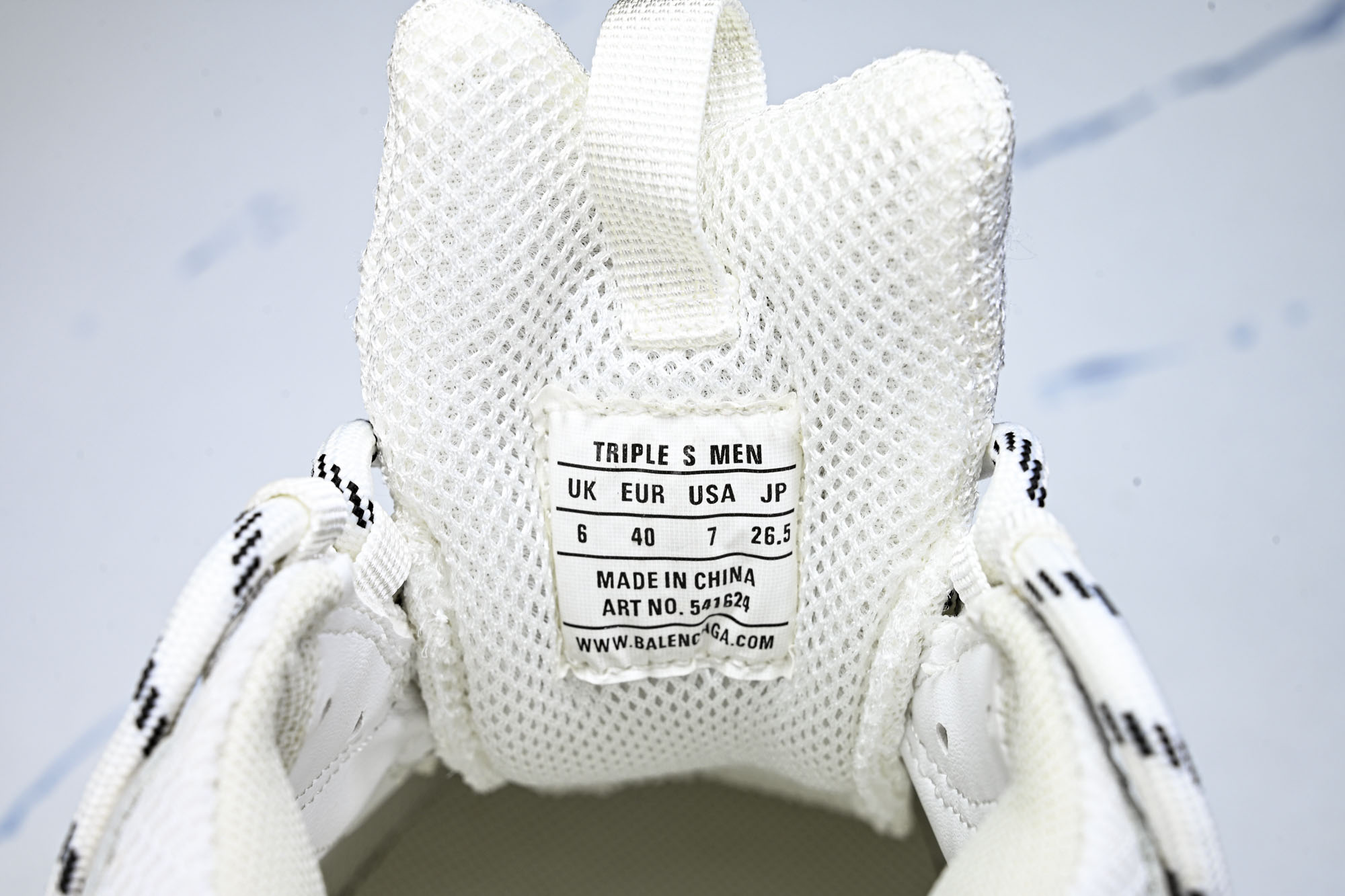 纯原 Balenciaga Triple S 3.0 巴黎世家三代复古休闲跑鞋 全组合氮气水晶大底W09E1-9000 