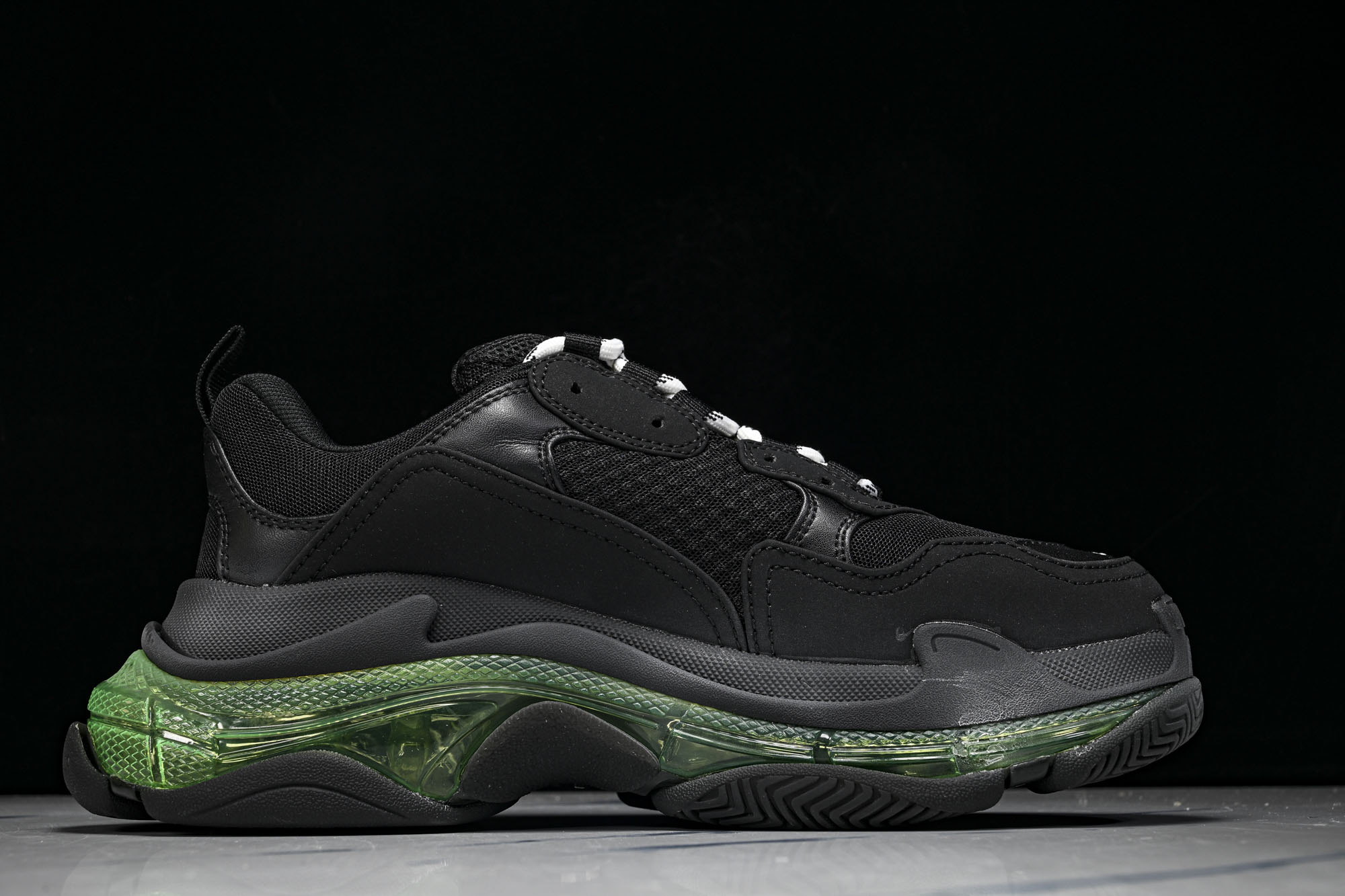 纯原 Balenciaga Triple S 3.0 巴黎世家三代复古休闲跑鞋 全组合氮气水晶大底W09ON-1047 