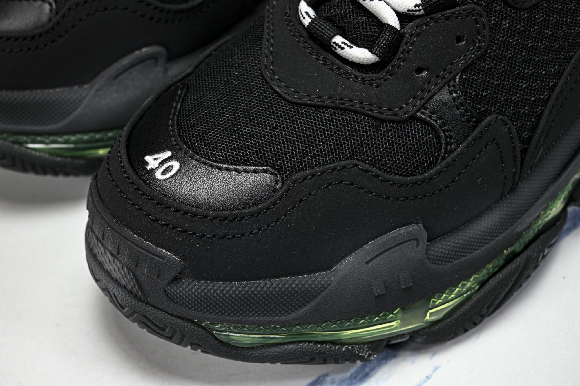 纯原 Balenciaga Triple S 3.0 巴黎世家三代复古休闲跑鞋 全组合氮气水晶大底W09ON-1047 