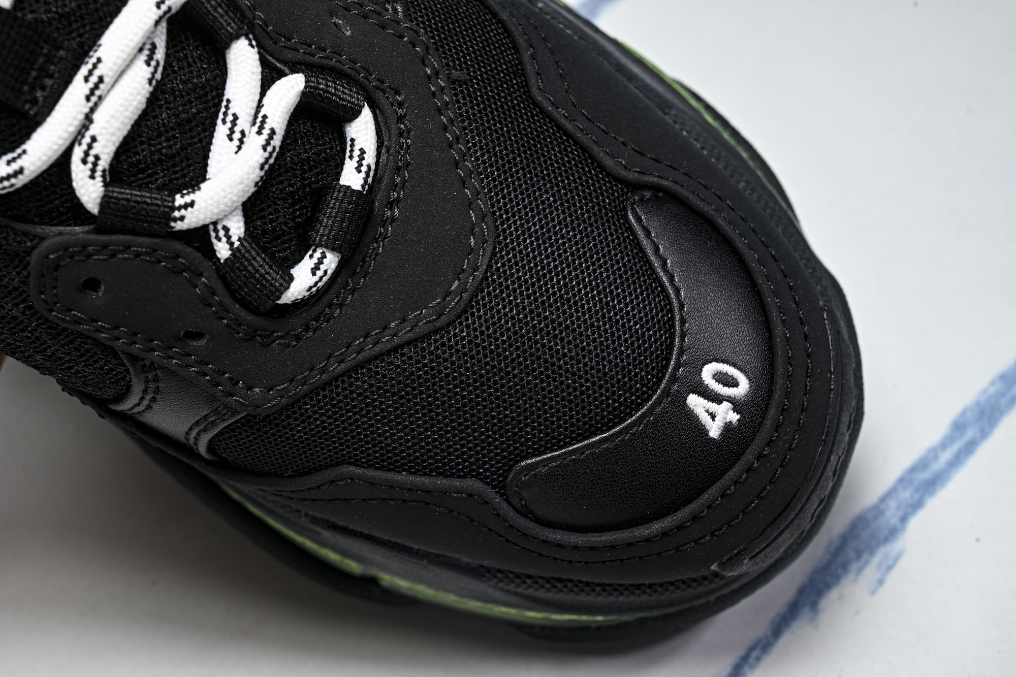纯原 Balenciaga Triple S 3.0 巴黎世家三代复古休闲跑鞋 全组合氮气水晶大底W09ON-1047 