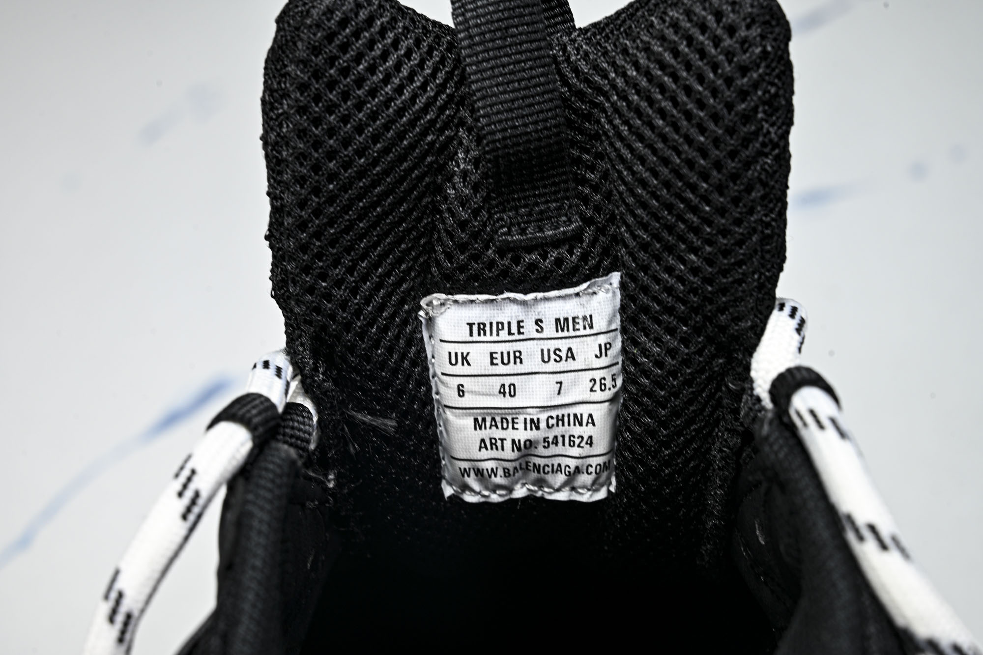 纯原 Balenciaga Triple S 3.0 巴黎世家三代复古休闲跑鞋 全组合氮气水晶大底W09ON-1047 