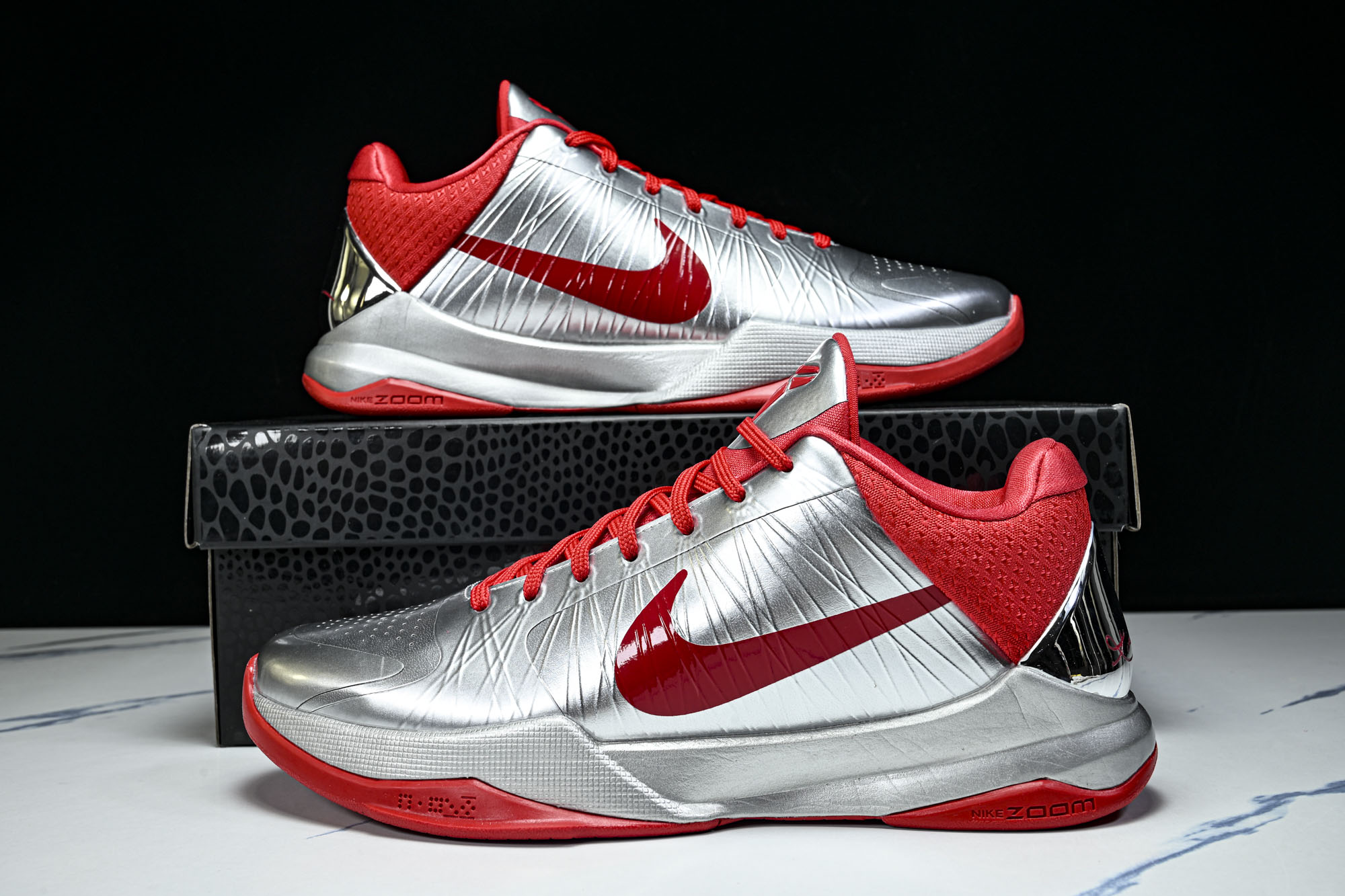 Nike Zoom Kobe 5 Chaos 科比5 男子实战篮球鞋IV2712-001 #YZ001-1 40 40.