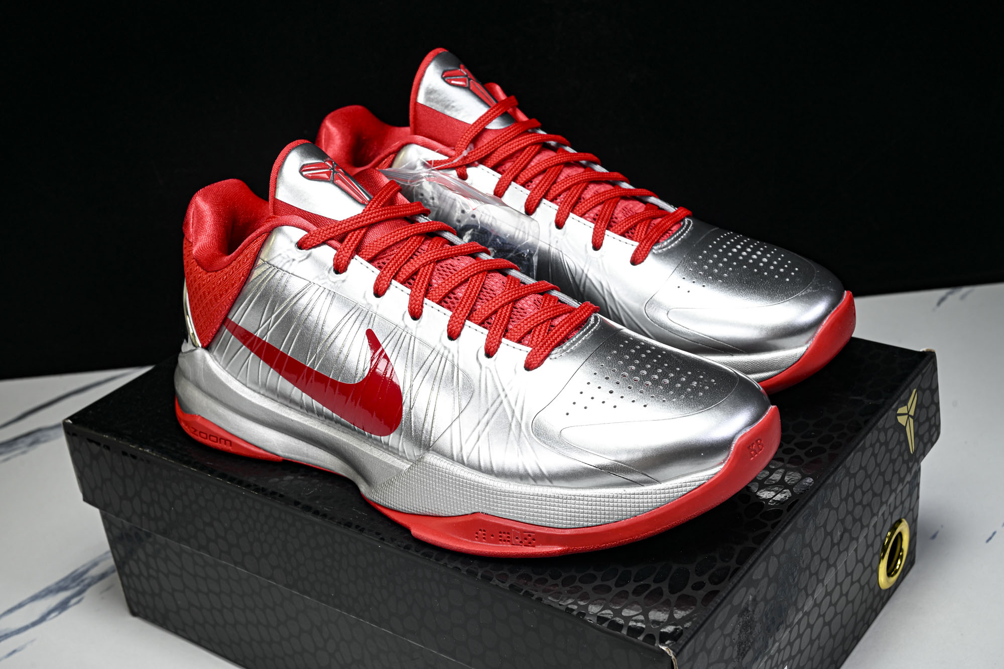 Nike Zoom Kobe 5 Chaos 科比5 男子实战篮球鞋IV2712-001 #YZ001-1 40 40.