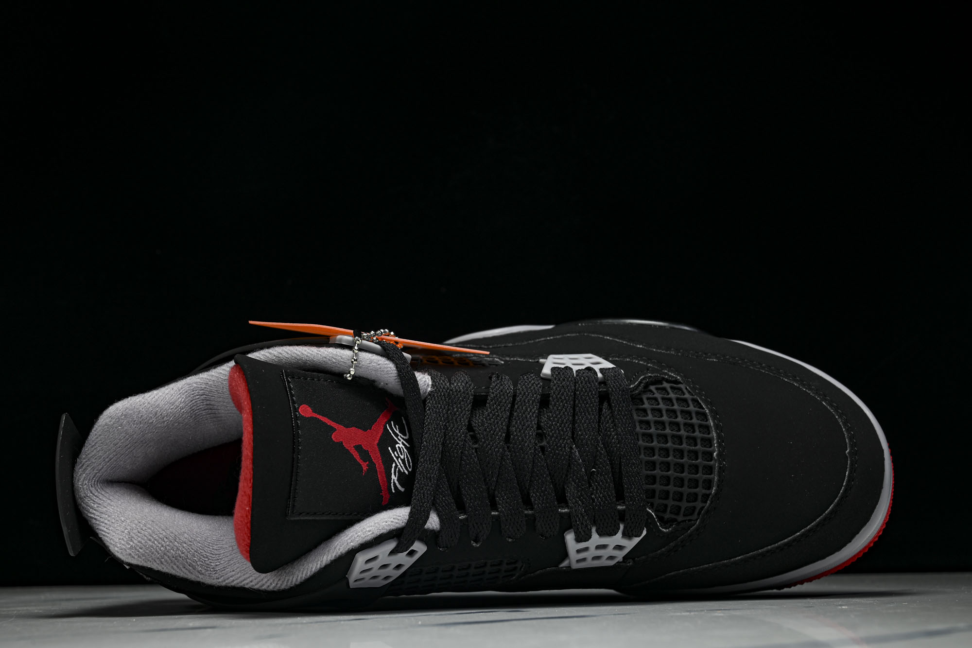 纯原 Air Jordan 4 Retro _Bred_ AJ4 乔4黑红2.0 IX8180-001 #YZ001-1
