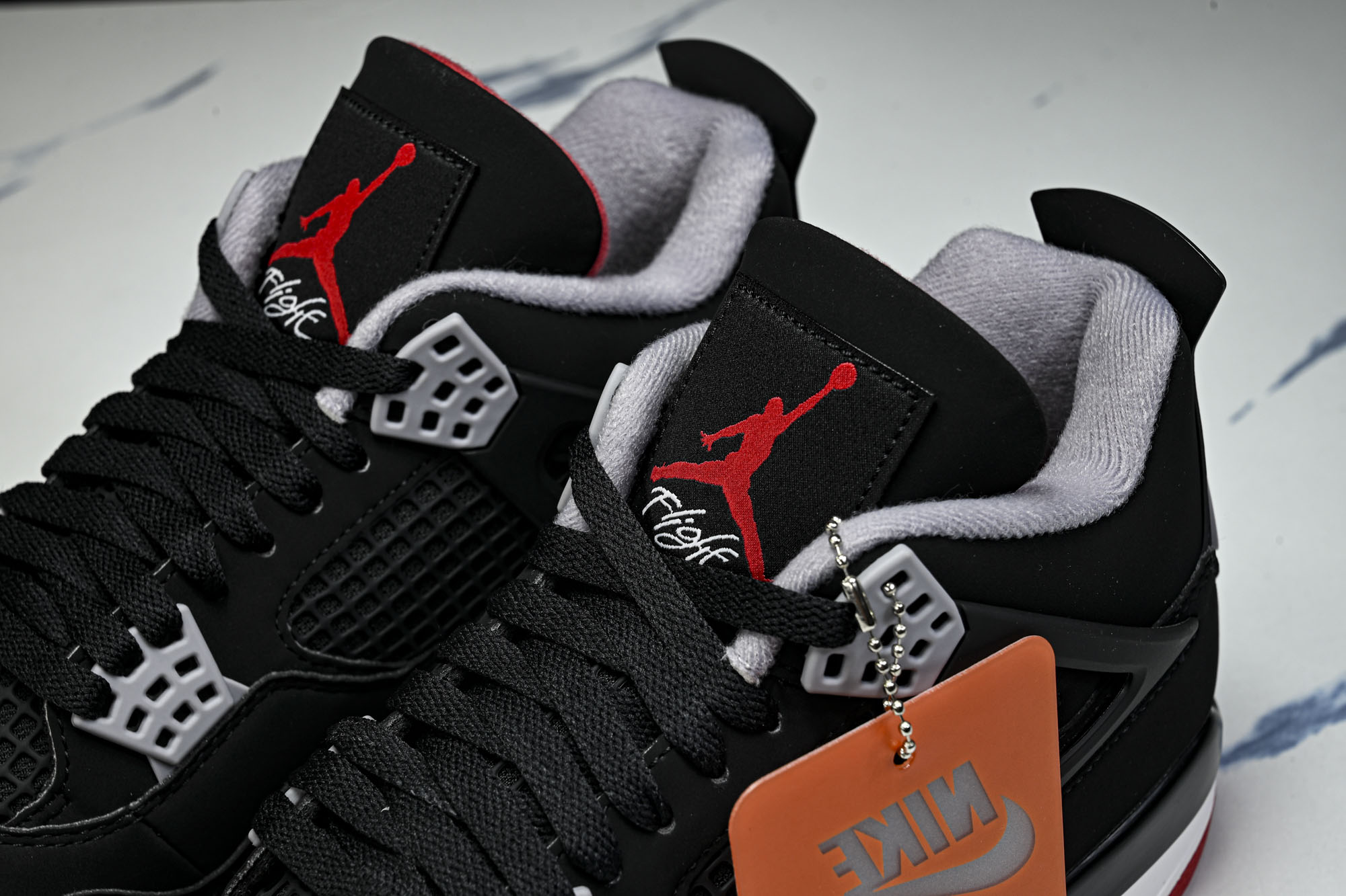 纯原 Air Jordan 4 Retro _Bred_ AJ4 乔4黑红2.0 IX8180-001 #YZ001-1