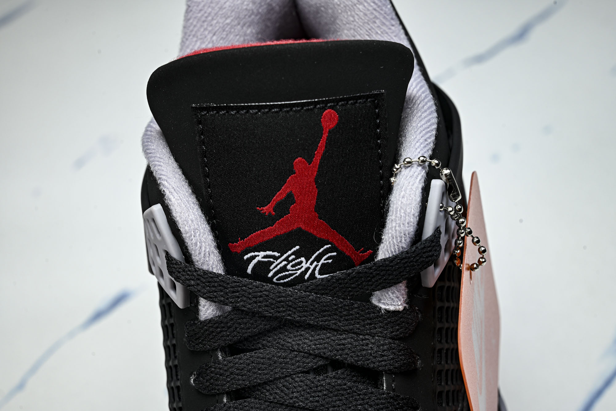 纯原 Air Jordan 4 Retro _Bred_ AJ4 乔4黑红2.0 IX8180-001 #YZ001-1