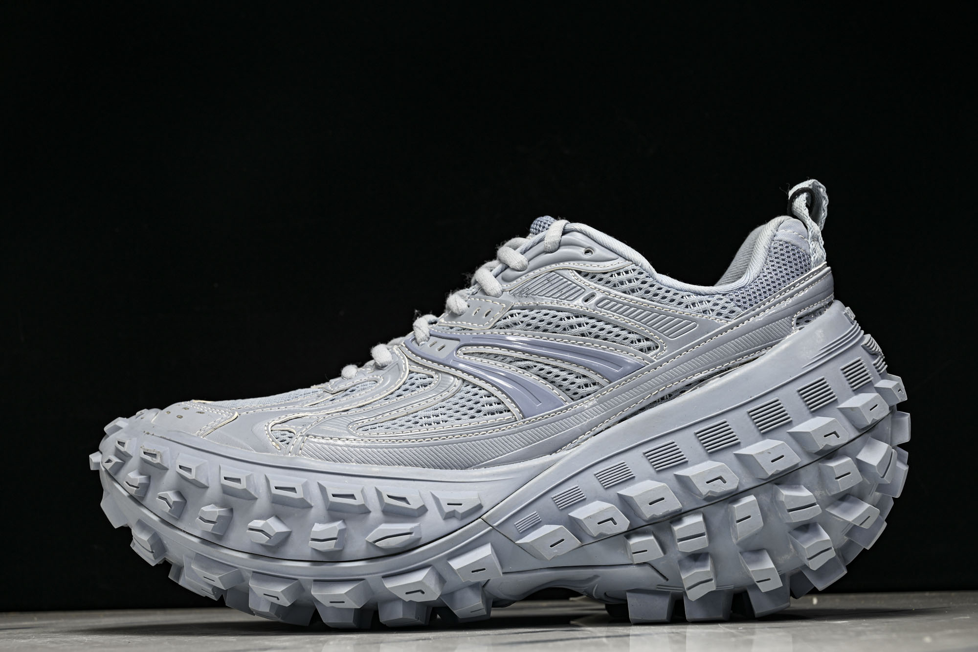 纯原 Balenciaga Defender Rubber Platform Sneakers 巴黎世家 轮胎鞋 浅蓝W 纯原 Balenciaga Defender Rubber Platform Sneakers 巴黎世家 轮胎鞋 浅蓝W