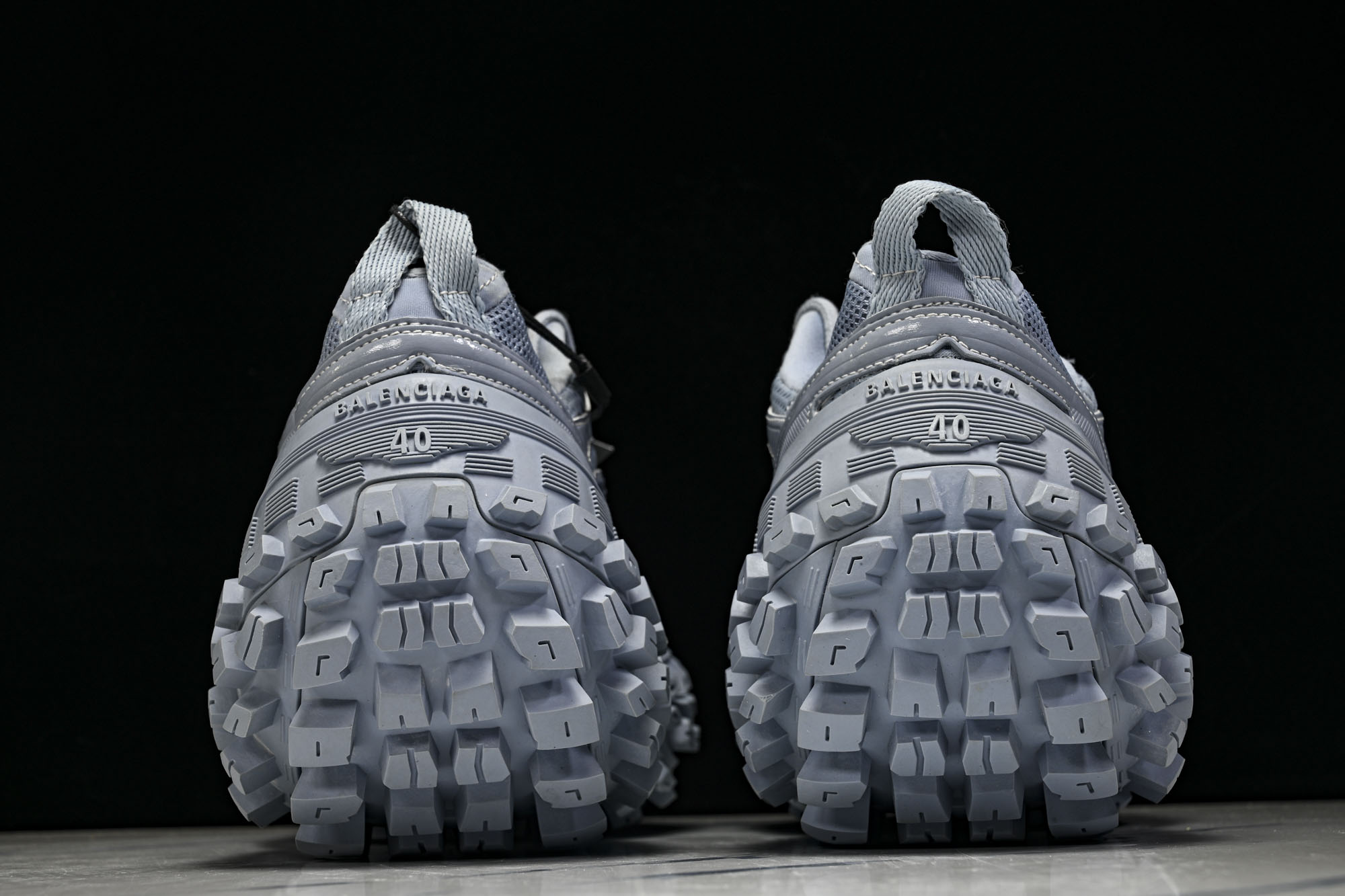纯原 Balenciaga Defender Rubber Platform Sneakers 巴黎世家 轮胎鞋 浅蓝W