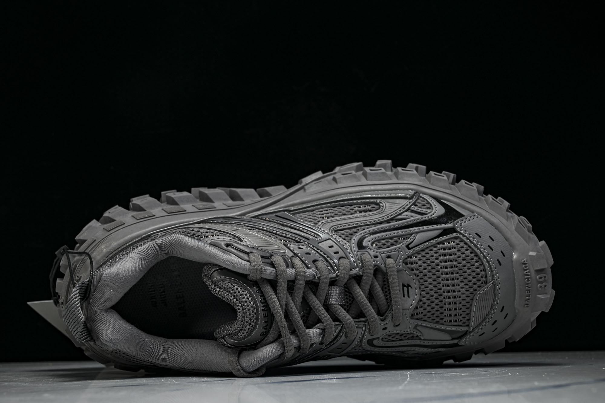 纯原 Balenciaga Defender Rubber Platform Sneakers 巴黎世家 轮胎鞋 深棕色