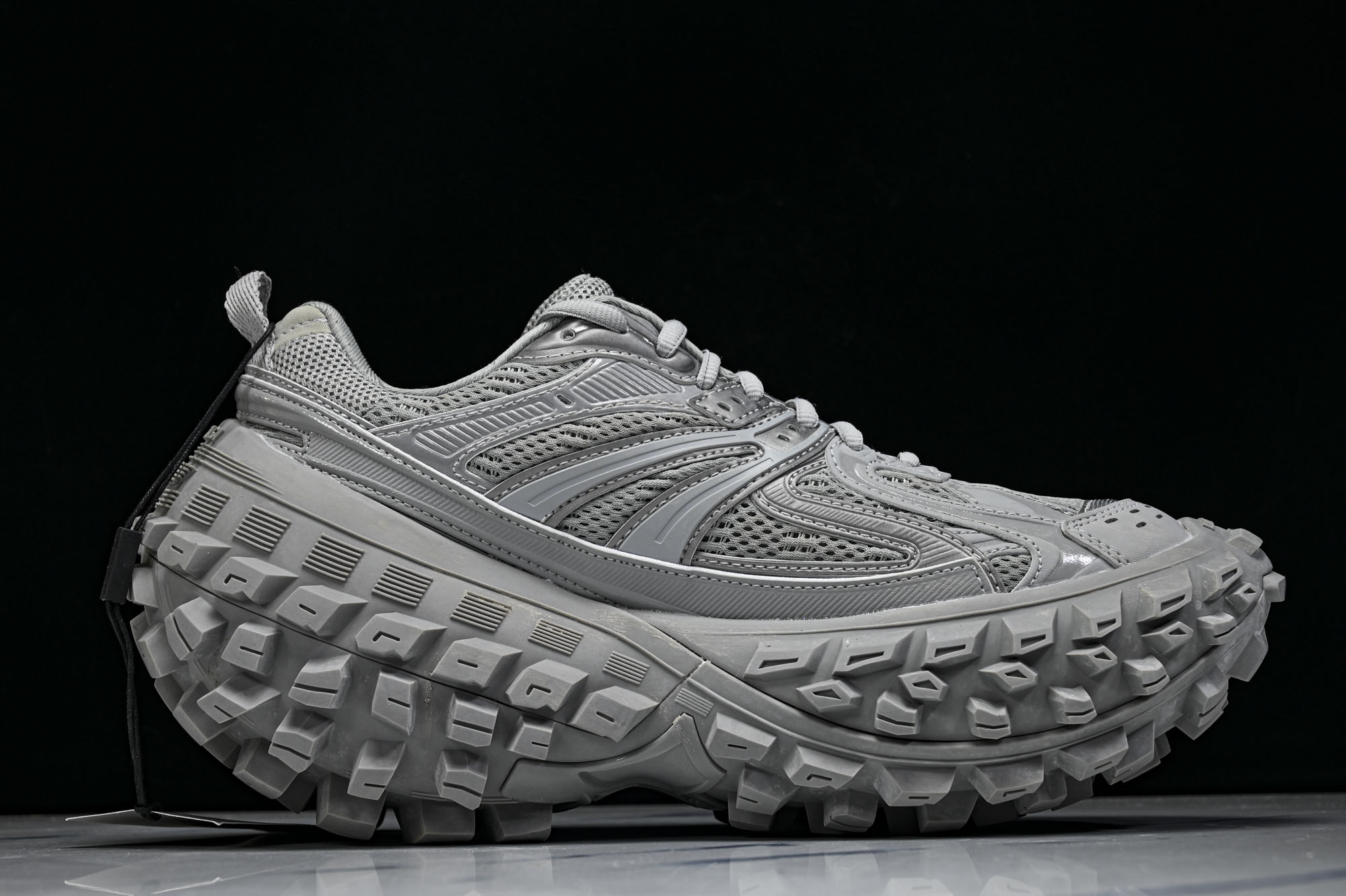 纯原 Balenciaga Defender Rubber Platform Sneakers 巴黎世家 轮胎鞋 深灰色