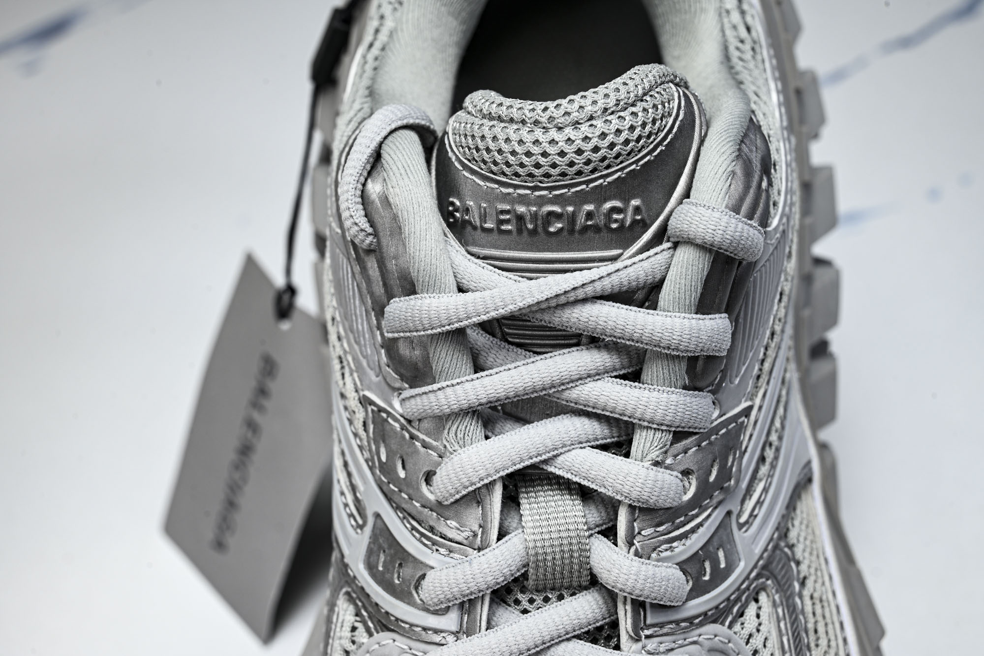 纯原 Balenciaga Defender Rubber Platform Sneakers 巴黎世家 轮胎鞋 深灰色