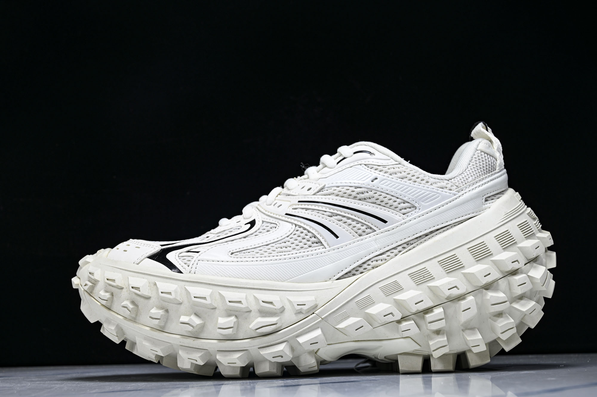 纯原 Balenciaga Defender Rubber Platform Sneakers 巴黎世家 轮胎鞋 白色W 纯原 Balenciaga Defender Rubber Platform Sneakers 巴黎世家 轮胎鞋 白色W