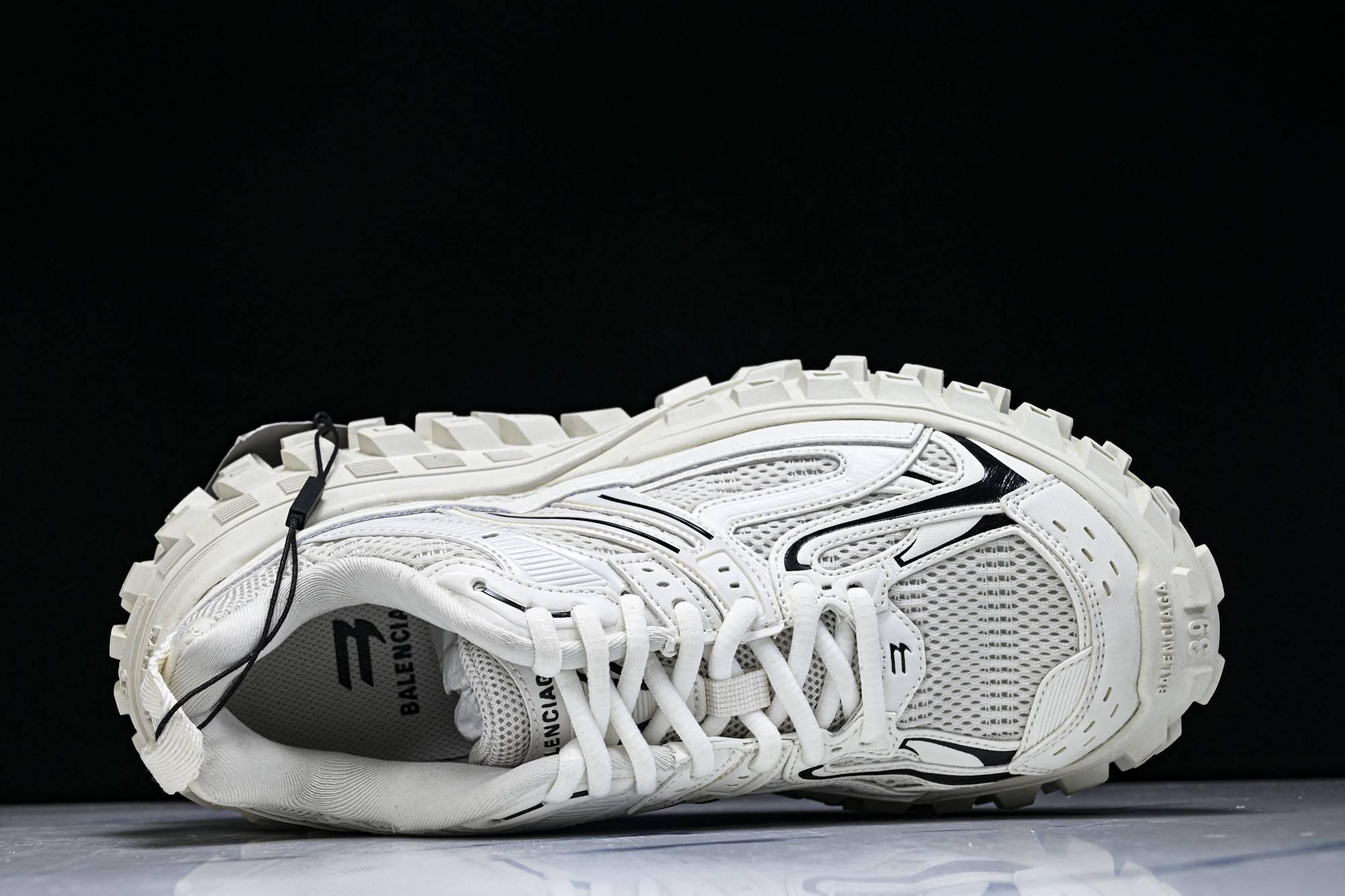 纯原 Balenciaga Defender Rubber Platform Sneakers 巴黎世家 轮胎鞋 白色W