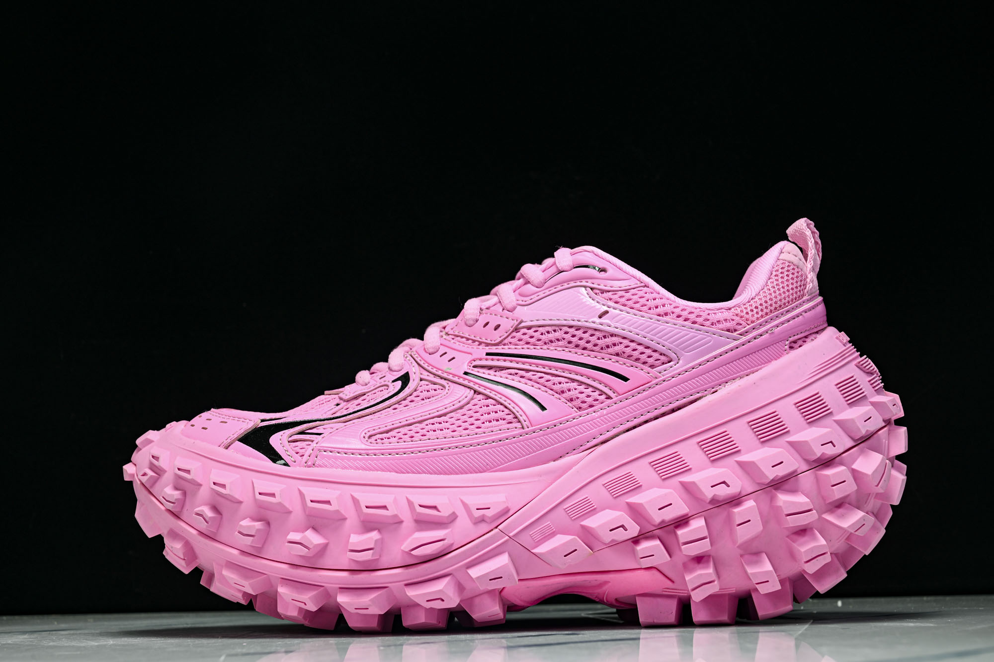 纯原 Balenciaga Defender Rubber Platform Sneakers 巴黎世家 轮胎鞋 粉色 纯原 Balenciaga Defender Rubber Platform Sneakers 巴黎世家 轮胎鞋 粉色