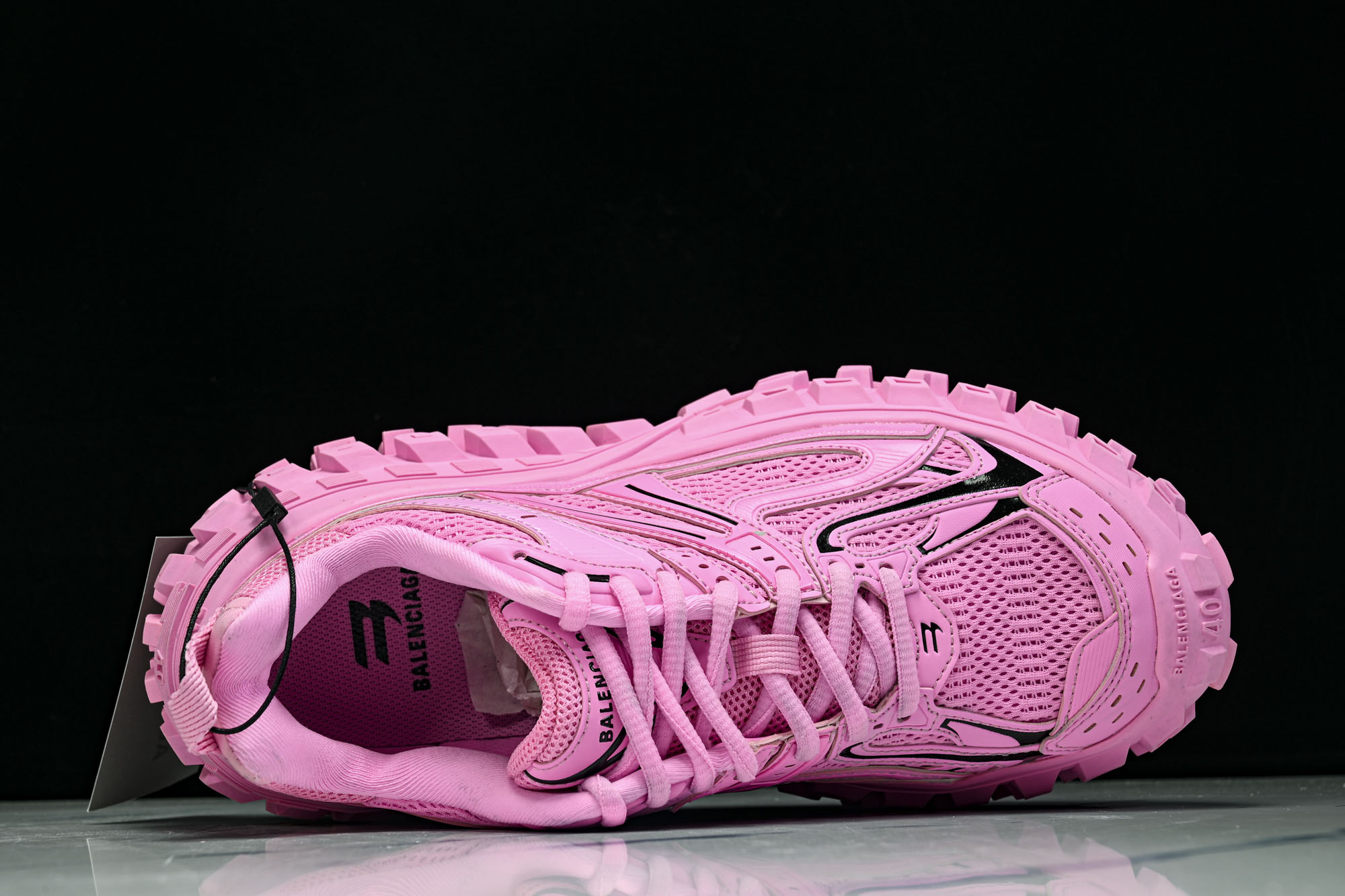 纯原 Balenciaga Defender Rubber Platform Sneakers 巴黎世家 轮胎鞋 粉色 