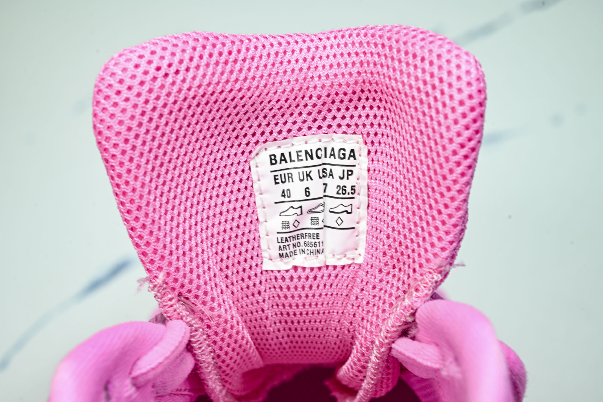 纯原 Balenciaga Defender Rubber Platform Sneakers 巴黎世家 轮胎鞋 粉色 