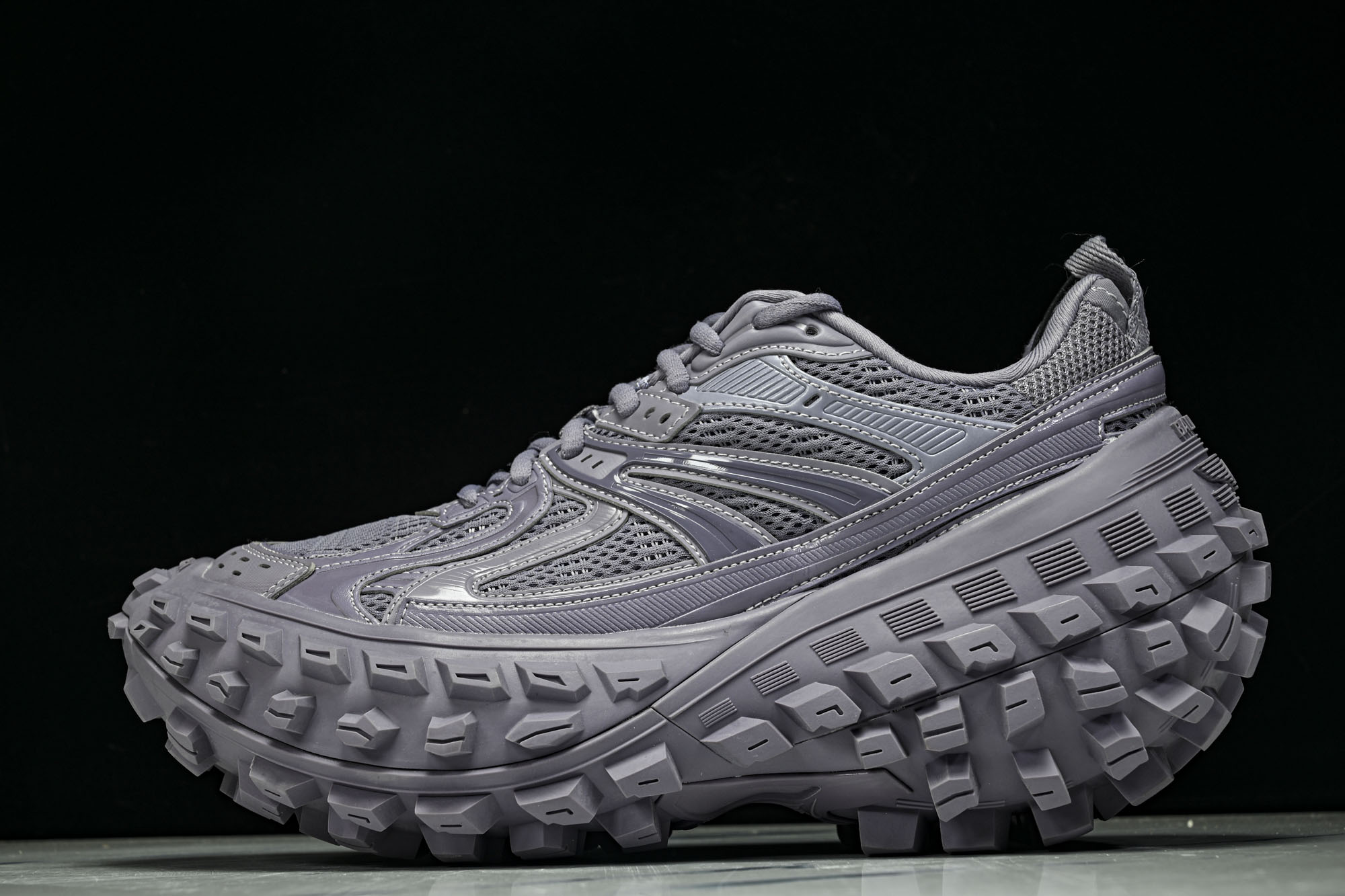 纯原 Balenciaga Defender Rubber Platform Sneakers 巴黎世家 轮胎鞋 紫色 纯原 Balenciaga Defender Rubber Platform Sneakers 巴黎世家 轮胎鞋 紫色