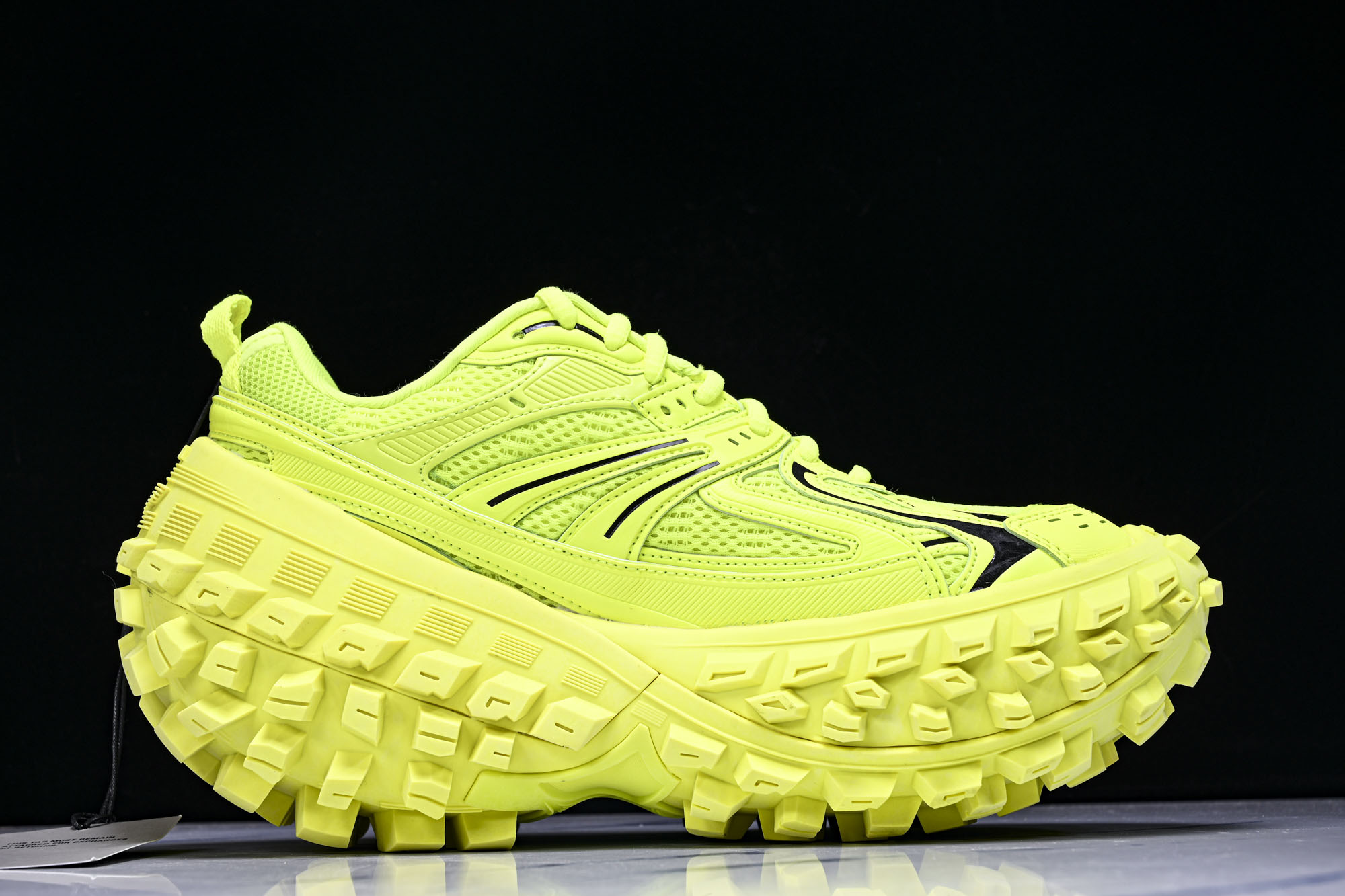 纯原 Balenciaga Defender Rubber Platform Sneakers 巴黎世家 轮胎鞋 荧光绿