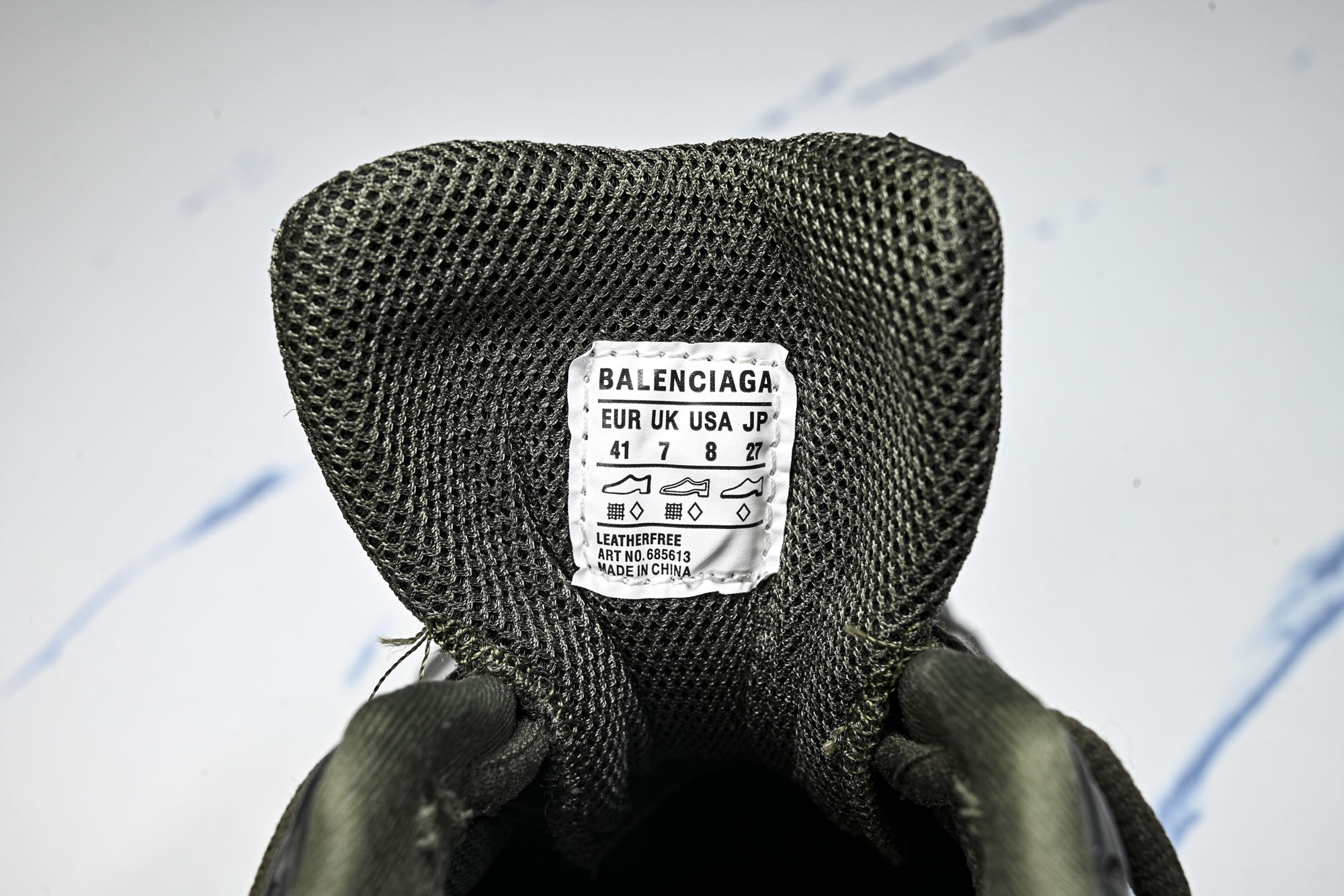 纯原Balenciaga Defender Rubber Platform Sneakers 巴黎世家 轮胎鞋深绿W2R