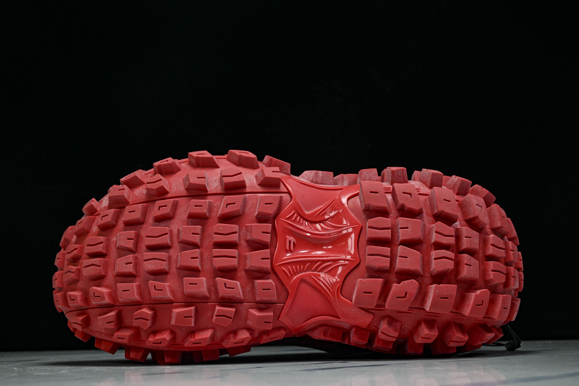 纯原Balenciaga Defender Rubber Platform Sneakers 巴黎世家 轮胎鞋红色W2R