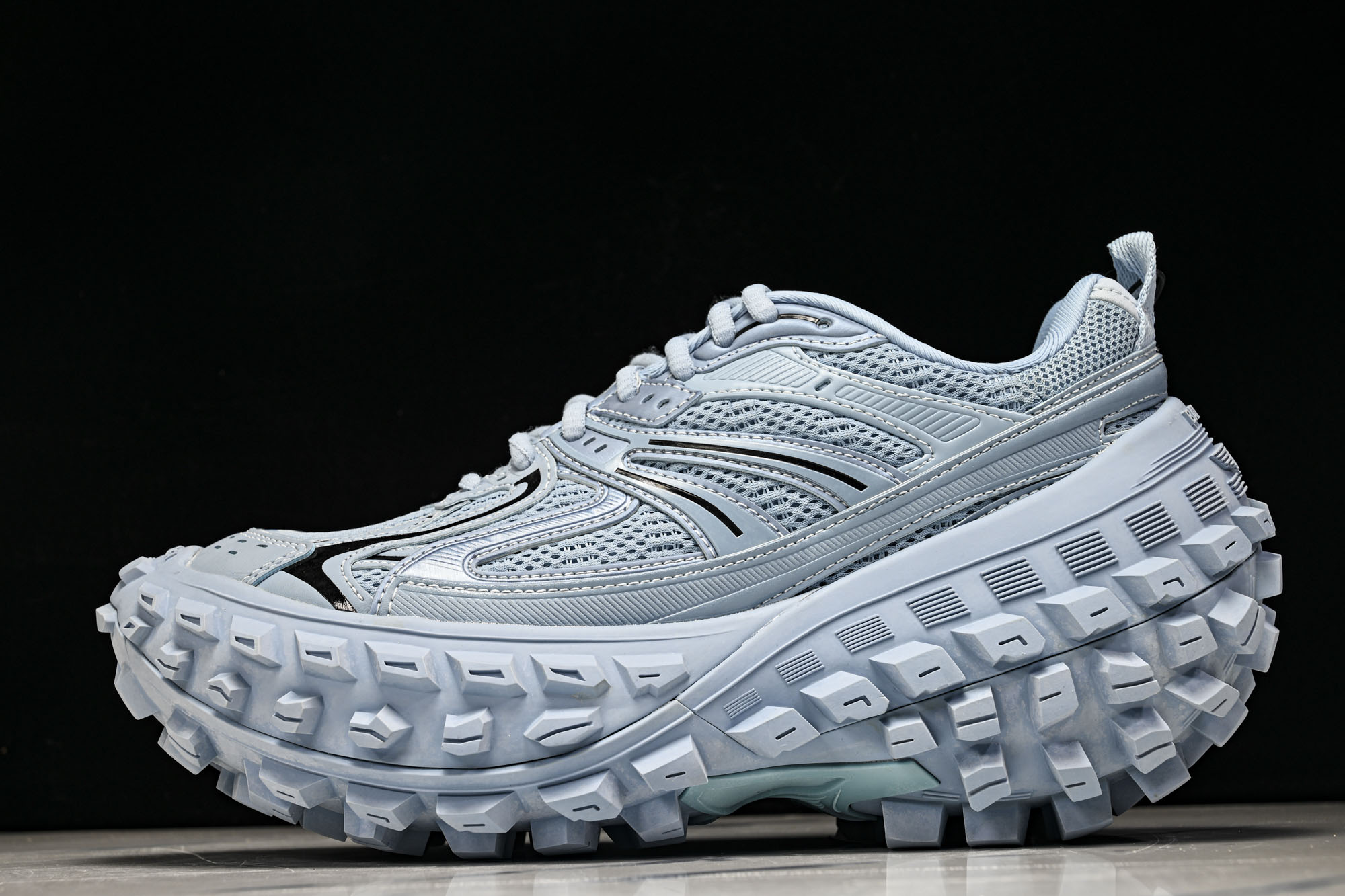纯原Balenciaga Defender Rubber Platform Sneakers 巴黎世家 轮胎鞋蓝色W2R 纯原Balenciaga Defender Rubber Platform Sneakers 巴黎世家 轮胎鞋蓝色W2R