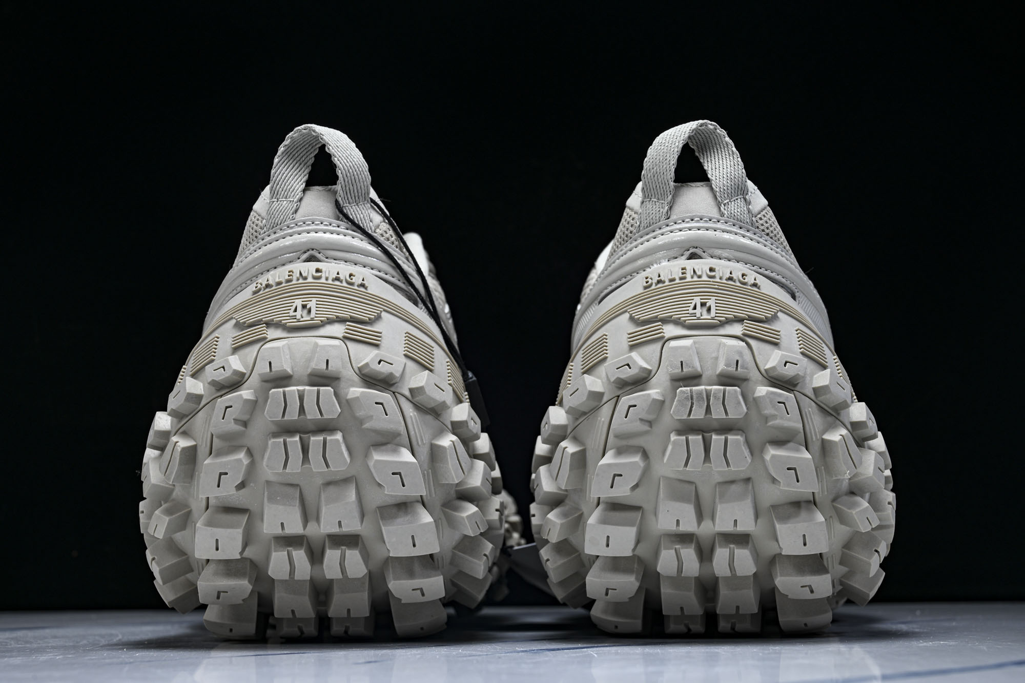 纯原Balenciaga Defender Rubber Platform Sneakers 巴黎世家 轮胎鞋谈棕色W2