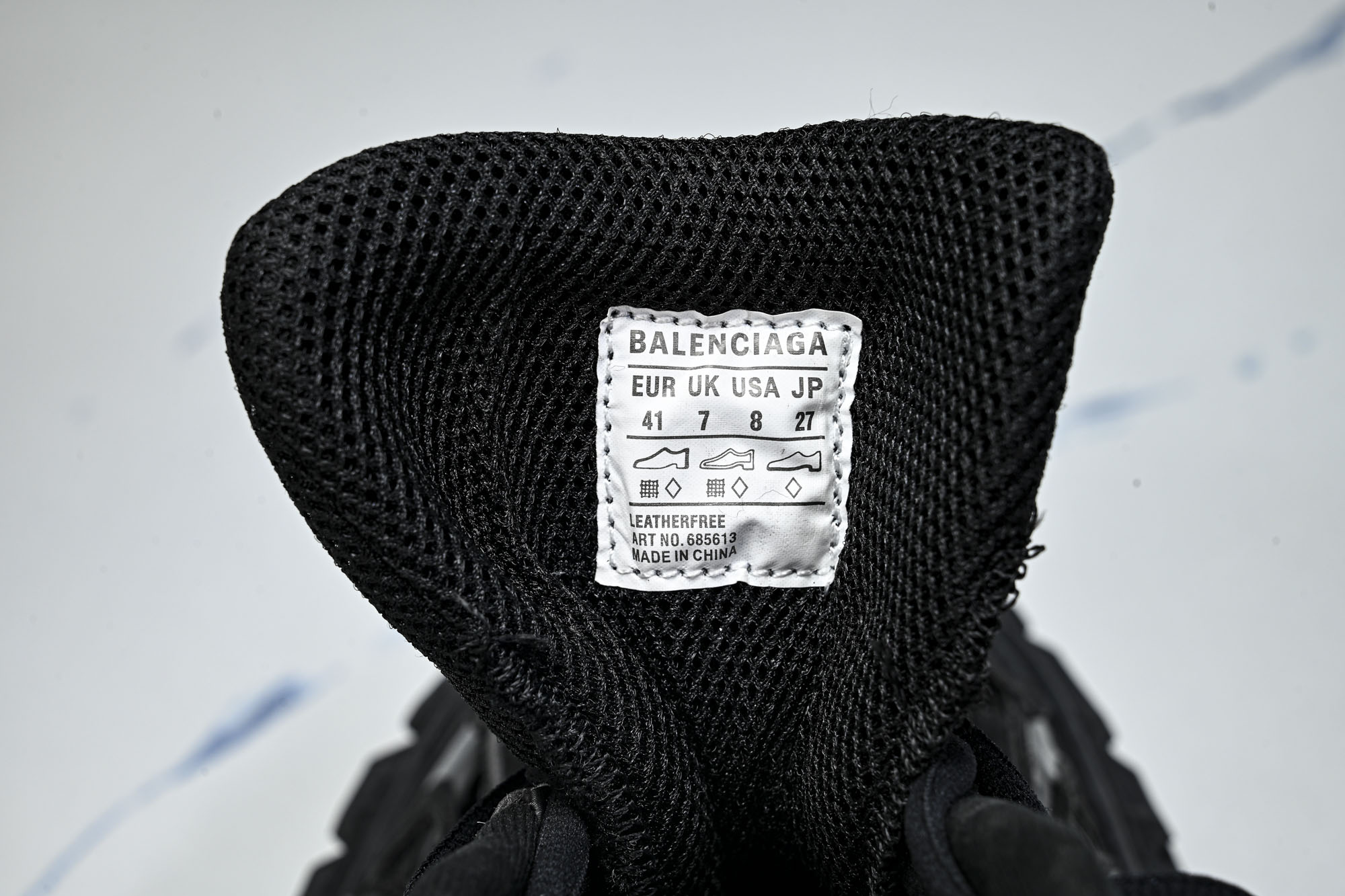 纯原Balenciaga Defender Rubber Platform Sneakers 巴黎世家 轮胎鞋黑色W2R