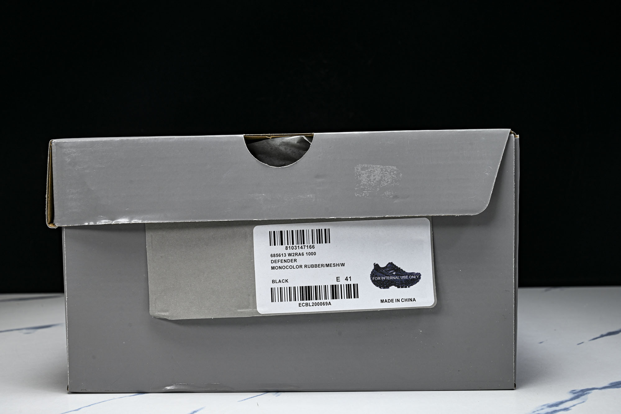 纯原Balenciaga Defender Rubber Platform Sneakers 巴黎世家 轮胎鞋黑色W2R
