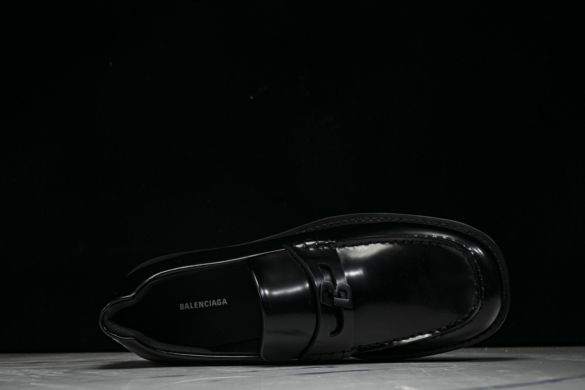 Balenciaga Comfy 乐福鞋 黑色 WBEC1-1001 #YZ006 ✔️金属后跟德比皮鞋 独家现货,私模