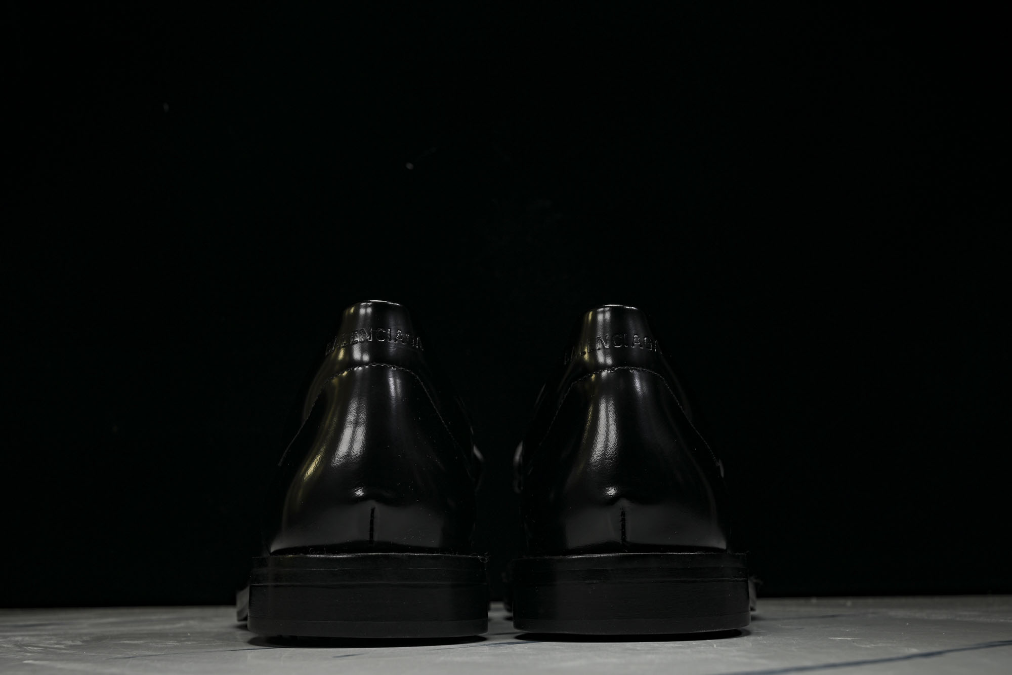 Balenciaga Comfy 乐福鞋 黑色 WBEC1-1001 #YZ006 ✔️金属后跟德比皮鞋 独家现货,私模