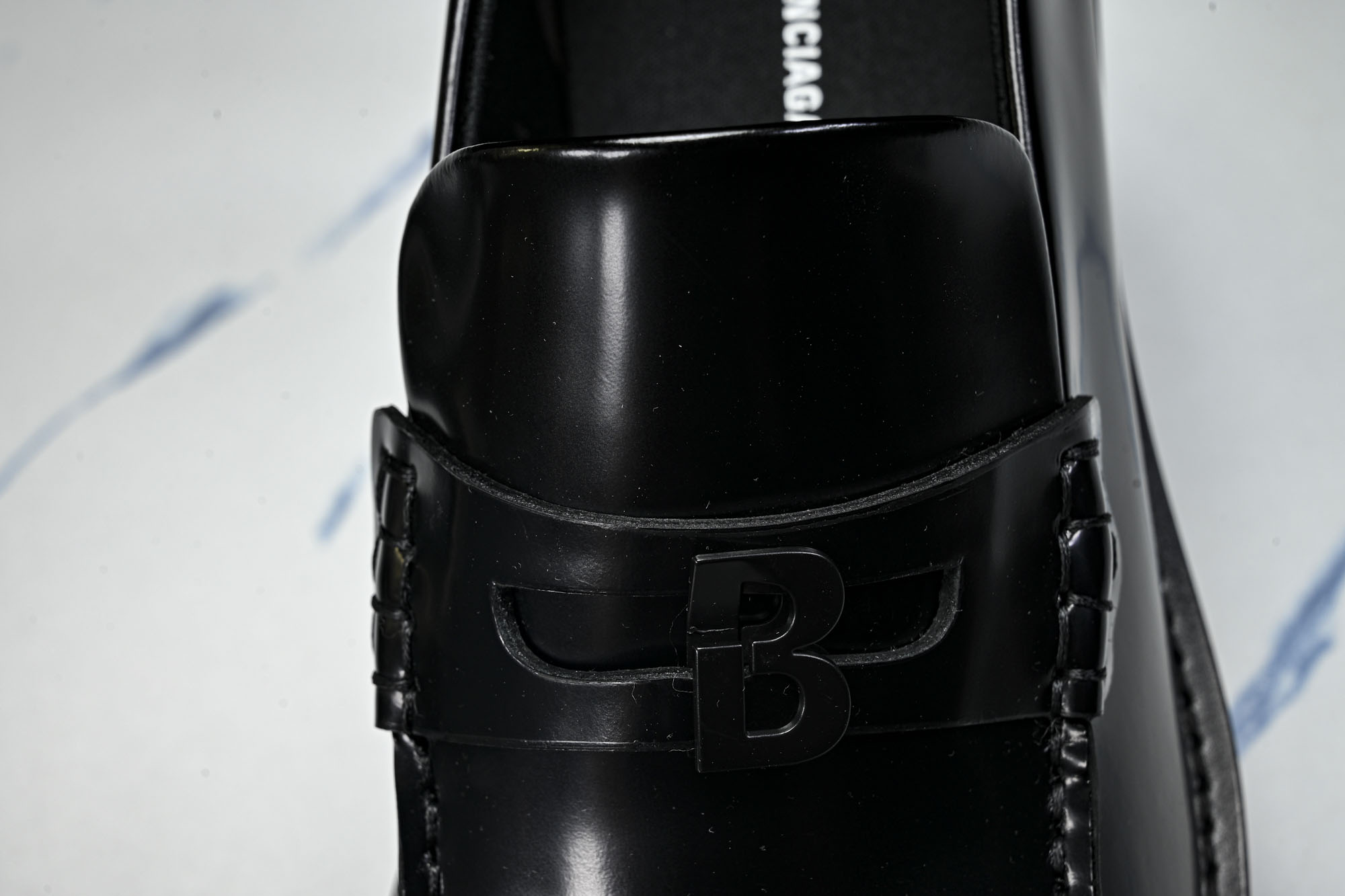 Balenciaga Comfy 乐福鞋 黑色 WBEC1-1001 #YZ006 ✔️金属后跟德比皮鞋 独家现货,私模