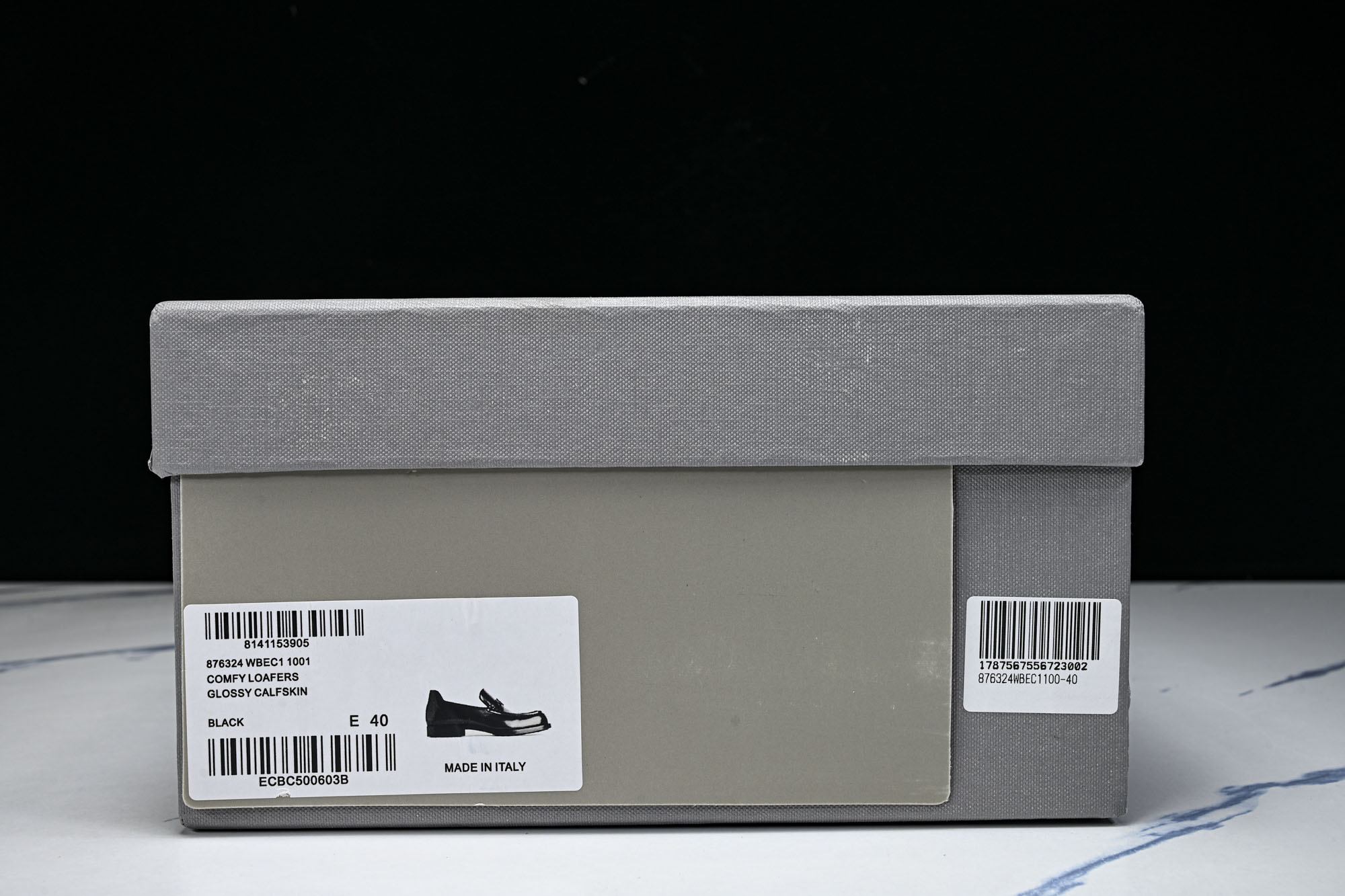 Balenciaga Comfy 乐福鞋 黑色 WBEC1-1001 #YZ006 ✔️金属后跟德比皮鞋 独家现货,私模