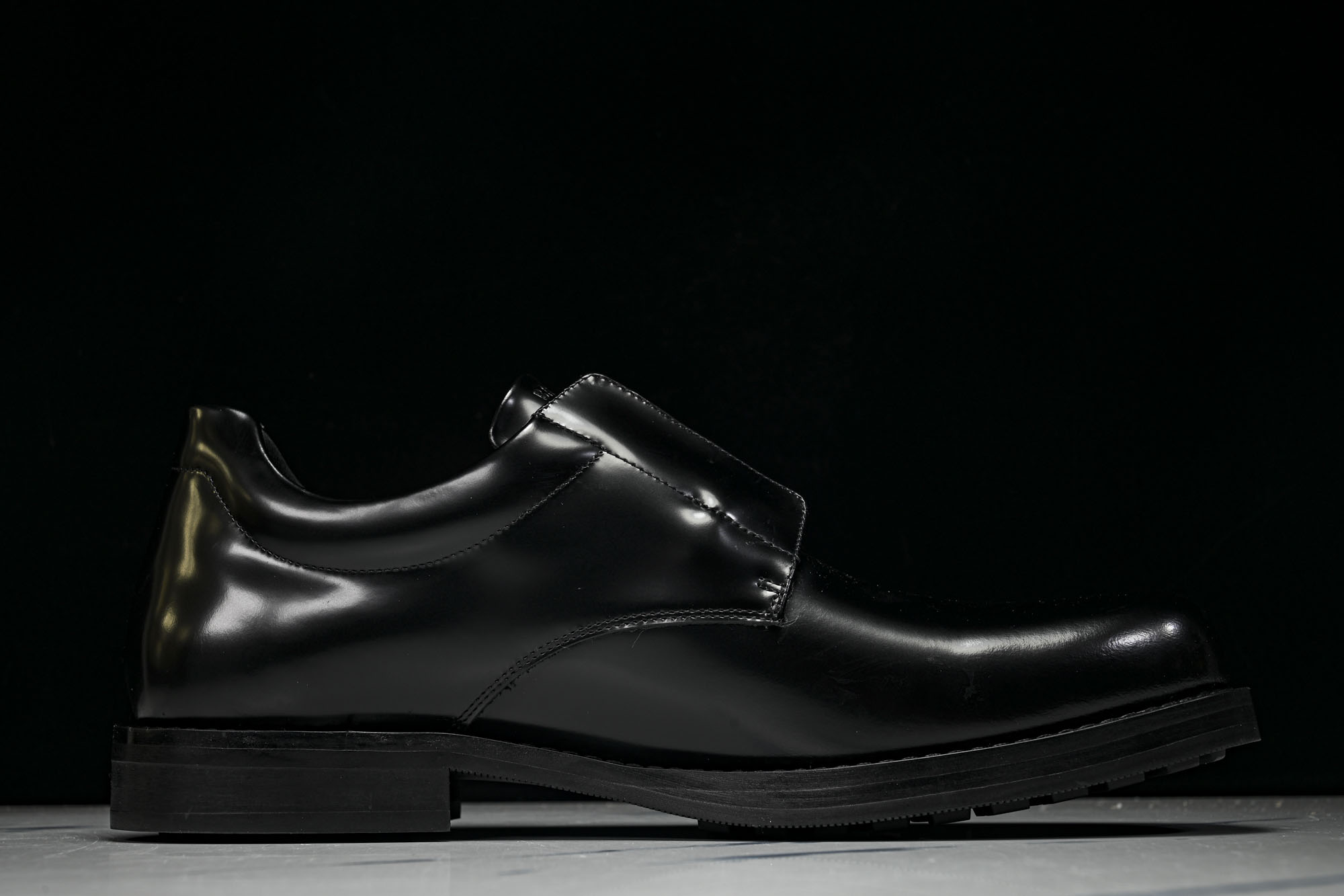 Balenciaga 巴黎世家 Comfy 男士牛皮方头 B标套脚乐福休闲皮鞋 #YZ021-1 【WC.顶级】原标原盒