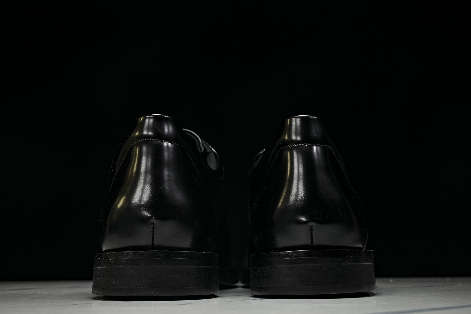 Balenciaga 巴黎世家 Comfy 男士牛皮方头 B标套脚乐福休闲皮鞋 #YZ021-1 【WC.顶级】原标原盒